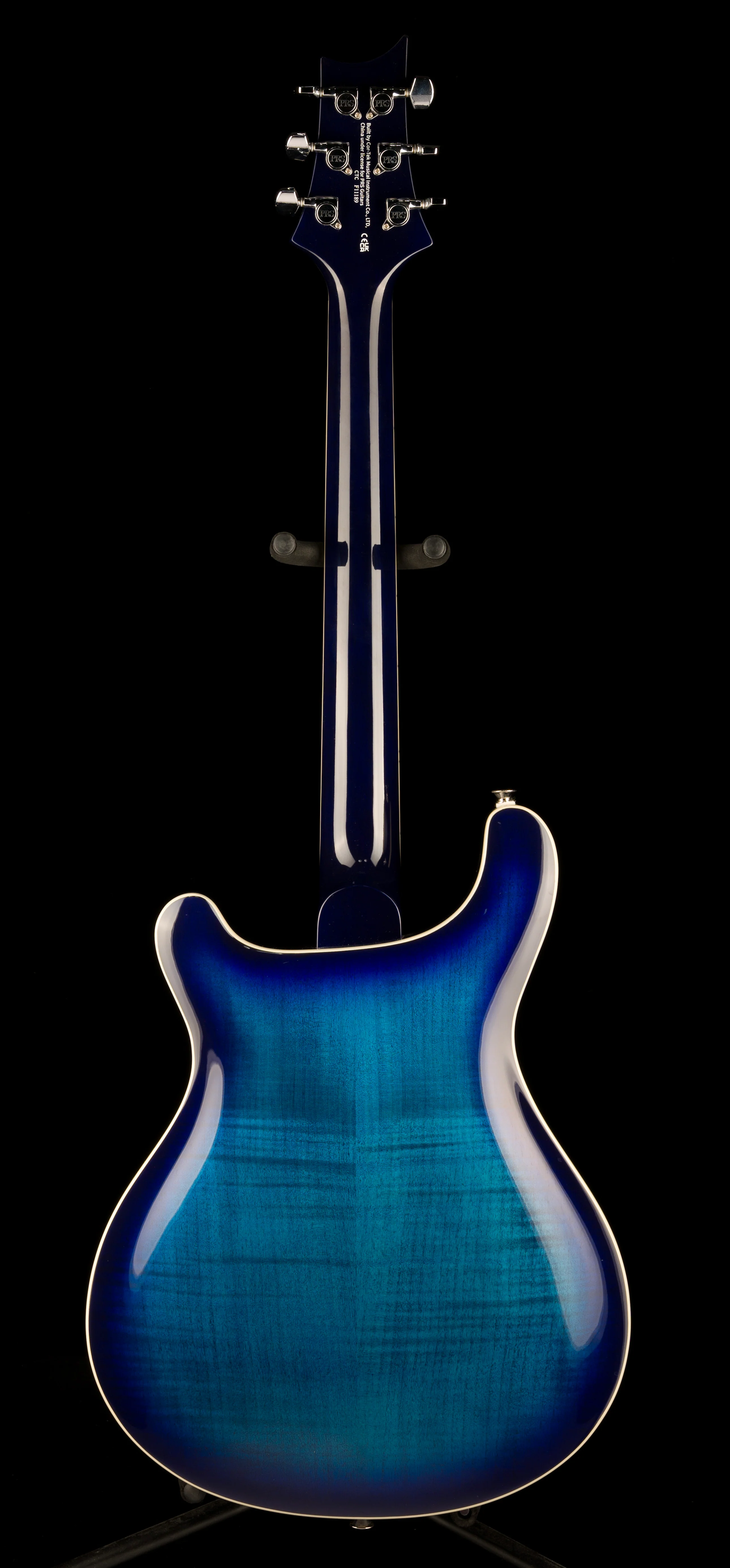 Pre Owned PRS SE Hollowbody II Faded Blue Burst With Case - Image 13