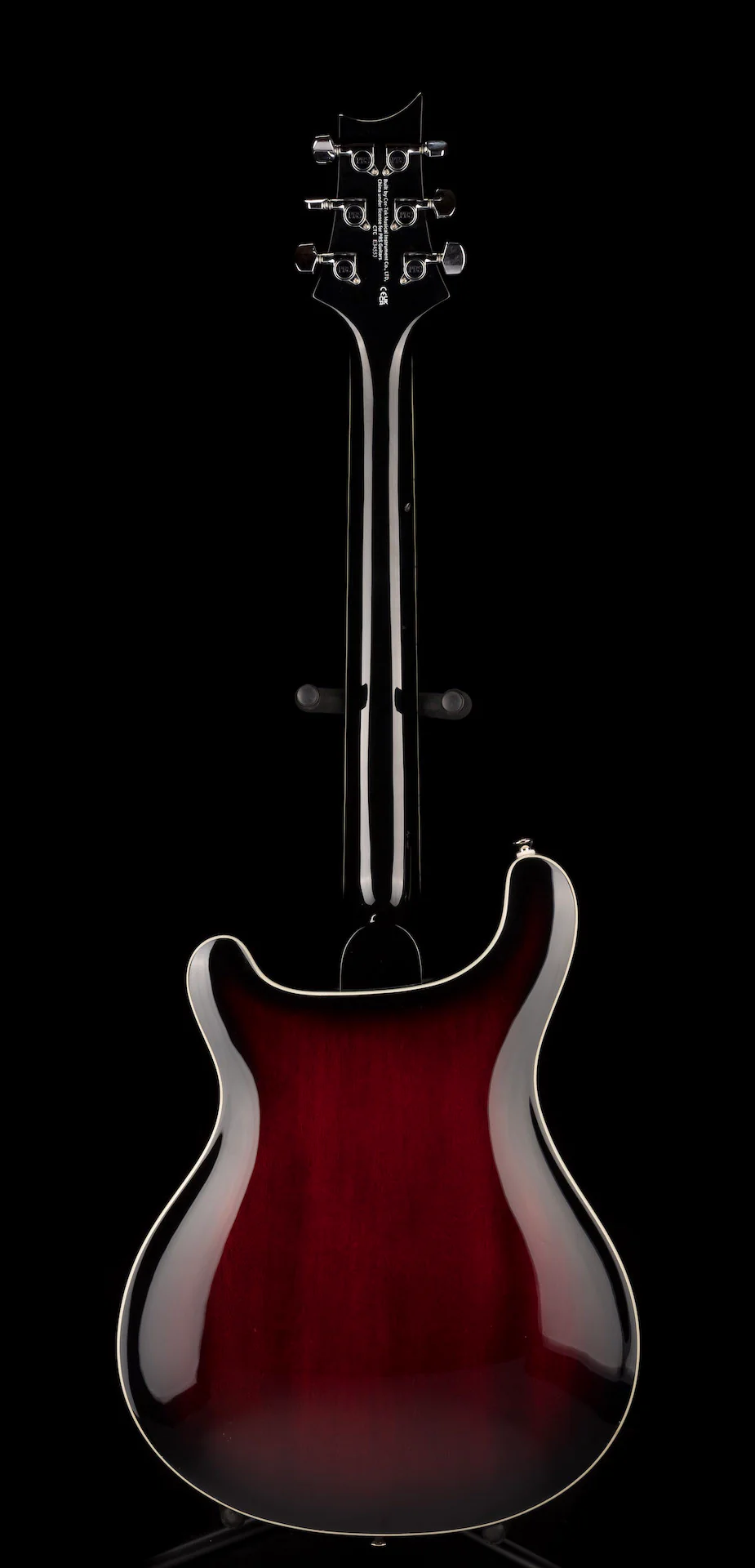 Pre Owned PRS SE Hollowbody Standard Fire Red Burst with HSC - Image 15