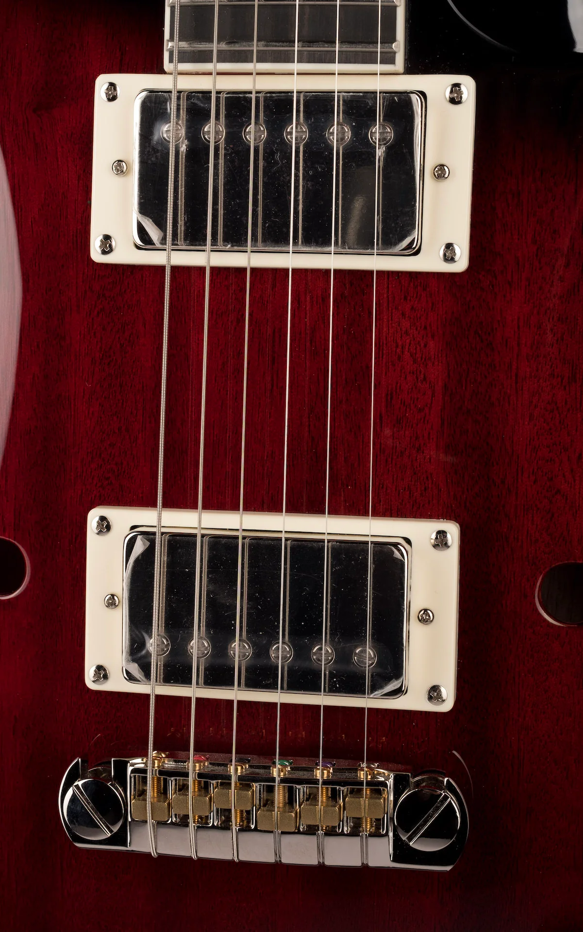 Pre Owned PRS SE Hollowbody Standard Fire Red Burst with HSC - Image 7