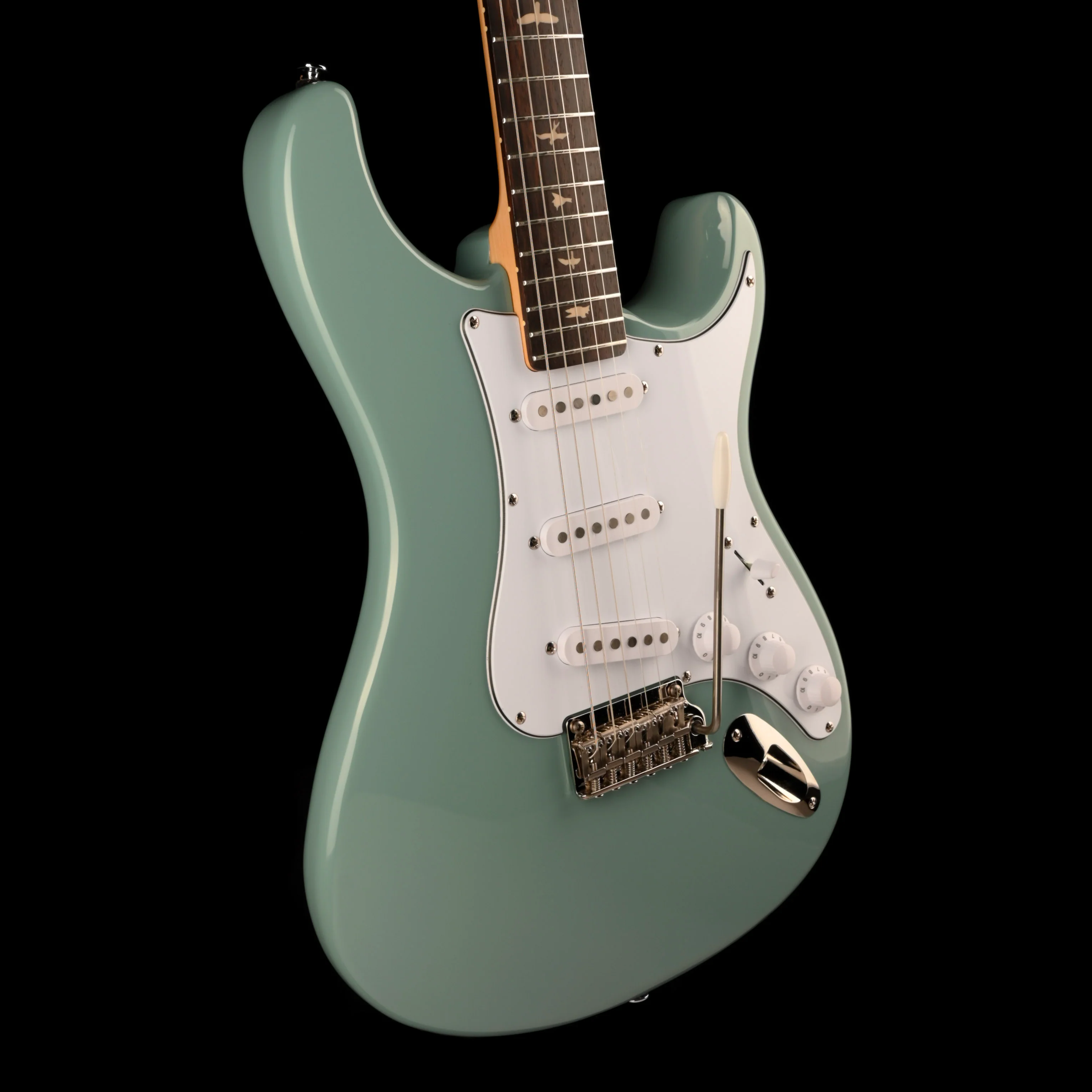 Pre Owned PRS SE Silver Sky Stone Blue with Gig Bag - Image 6