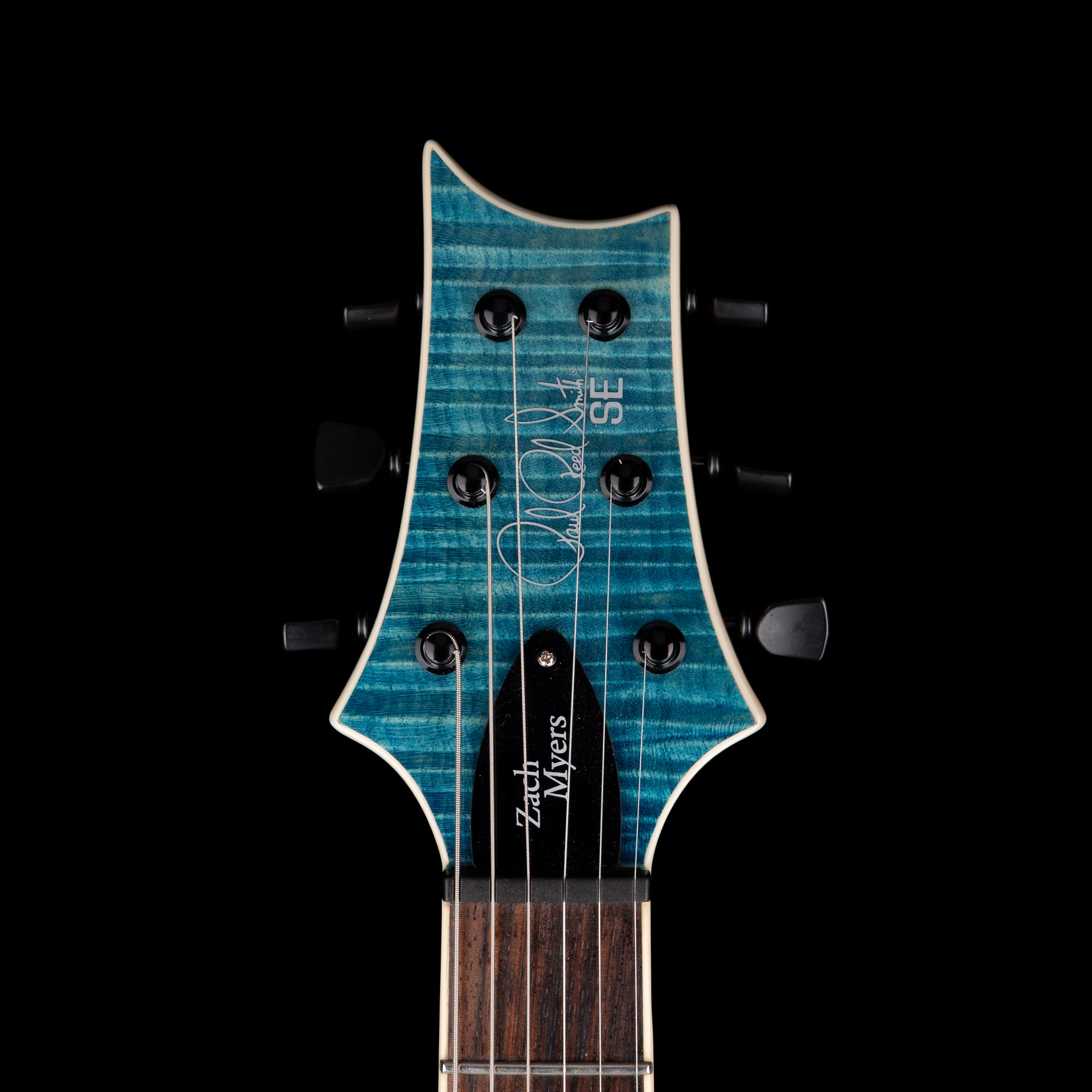 Pre Owned PRS SE Zach Myers Signature Myers Blue With Gig Bag - Image 12