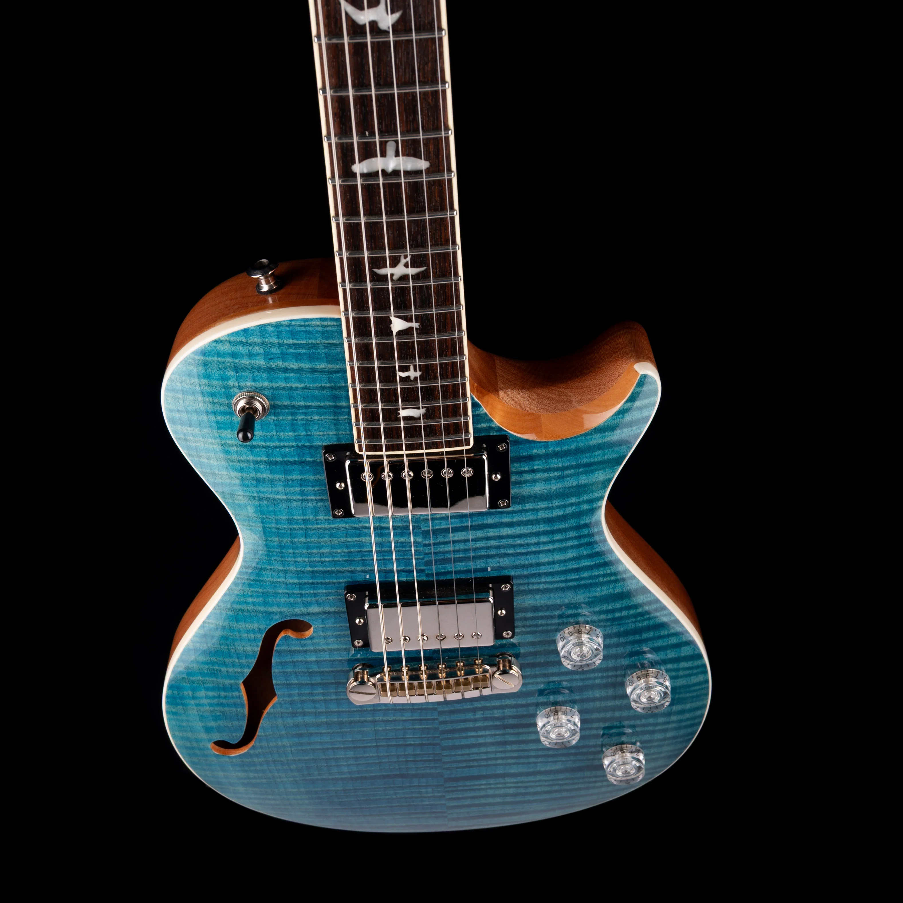 Pre Owned PRS SE Zach Myers Signature Myers Blue With Gig Bag - Image 3