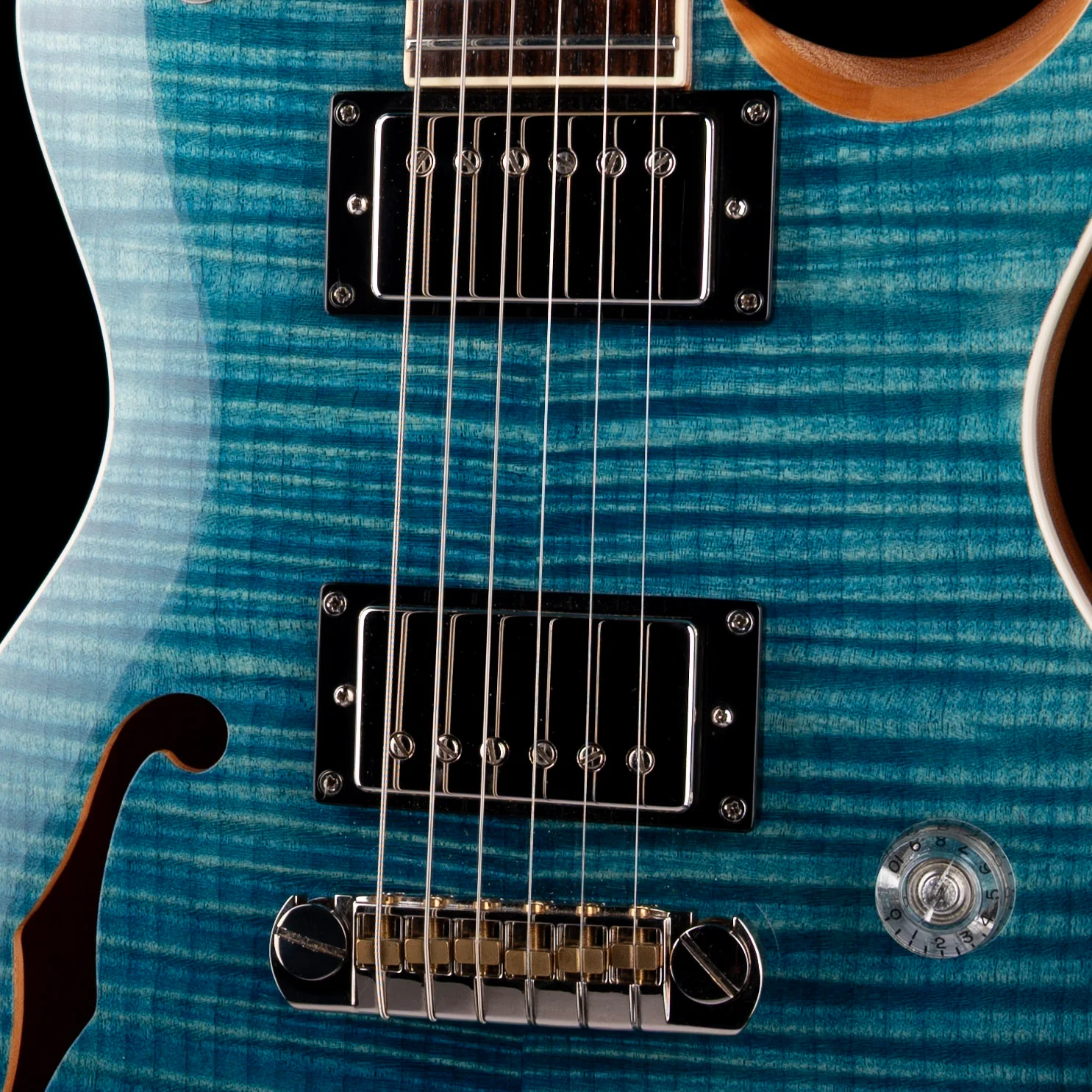 Pre Owned PRS SE Zach Myers Signature Myers Blue With Gig Bag - Image 4