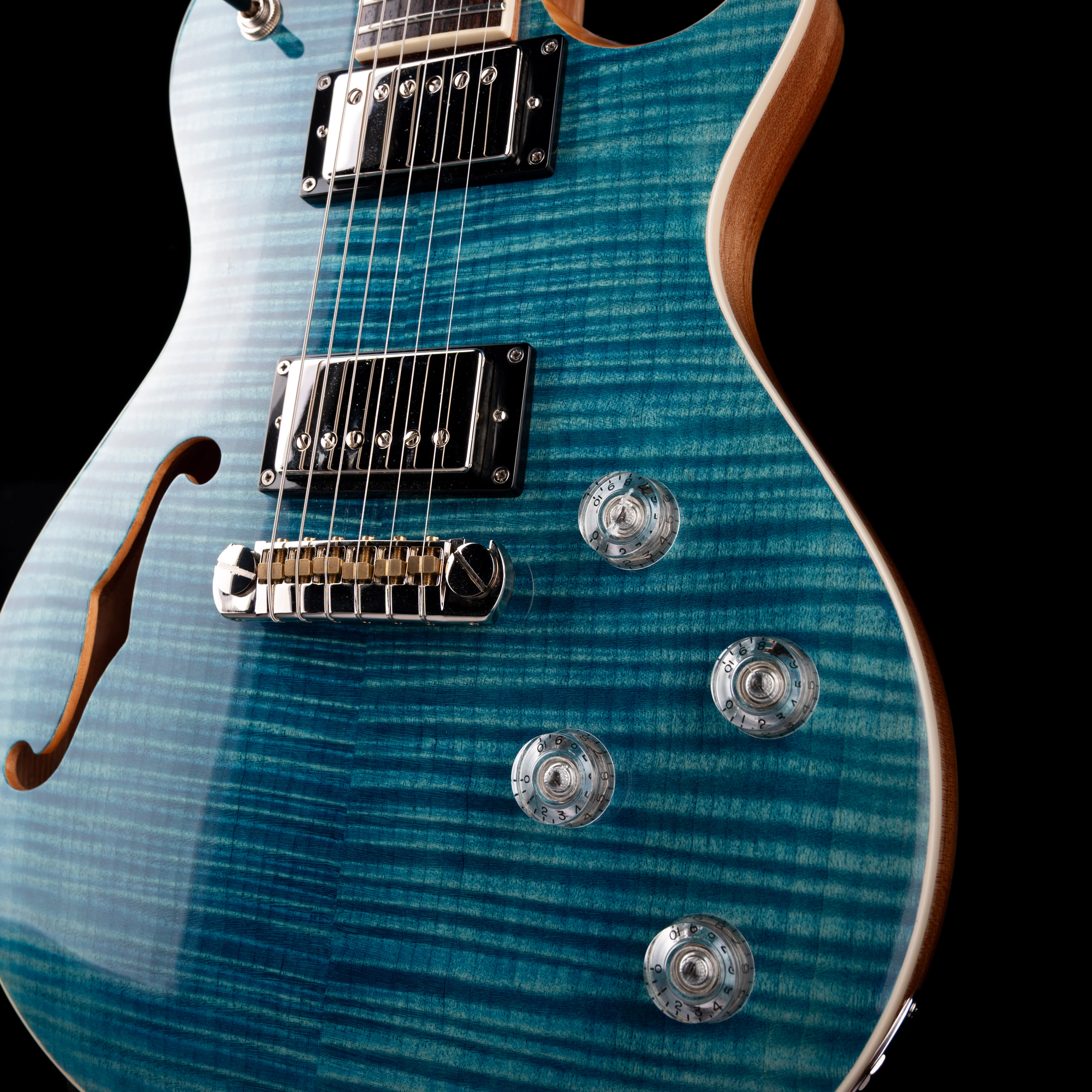 Pre Owned PRS SE Zach Myers Signature Myers Blue With Gig Bag - Image 5