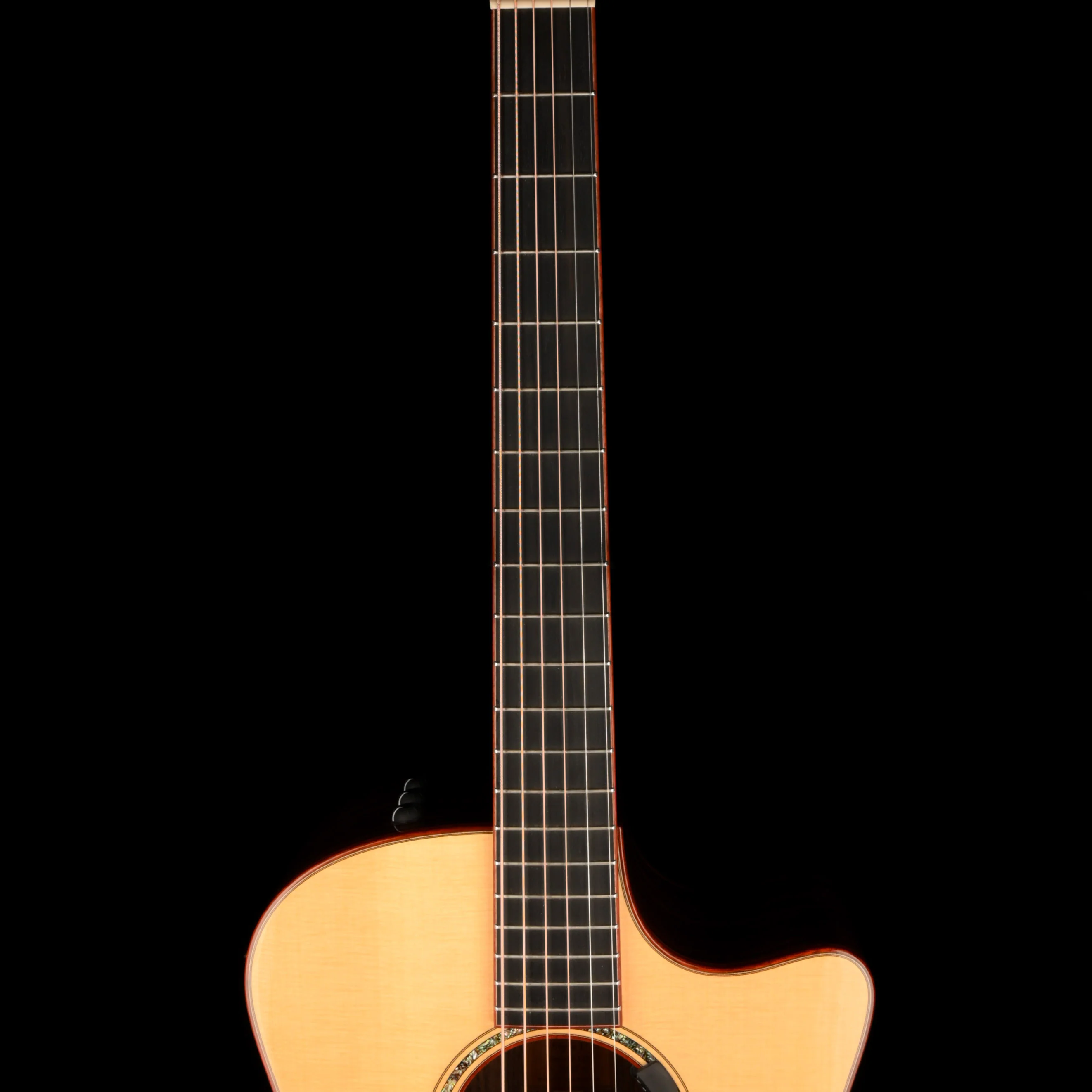 Pre Owned R. Taylor Style 1 Acoustic-Electric Guitar With Gig Bag - Image 11