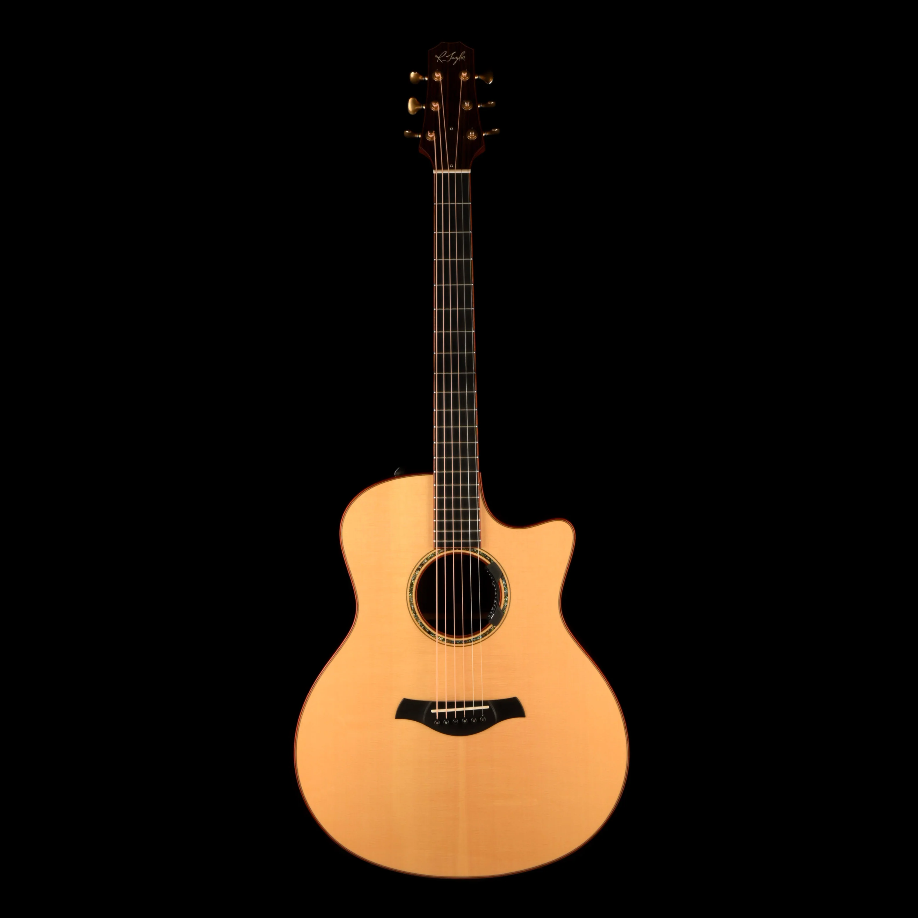 Pre Owned R. Taylor Style 1 Acoustic-Electric Guitar With Gig Bag - Image 2