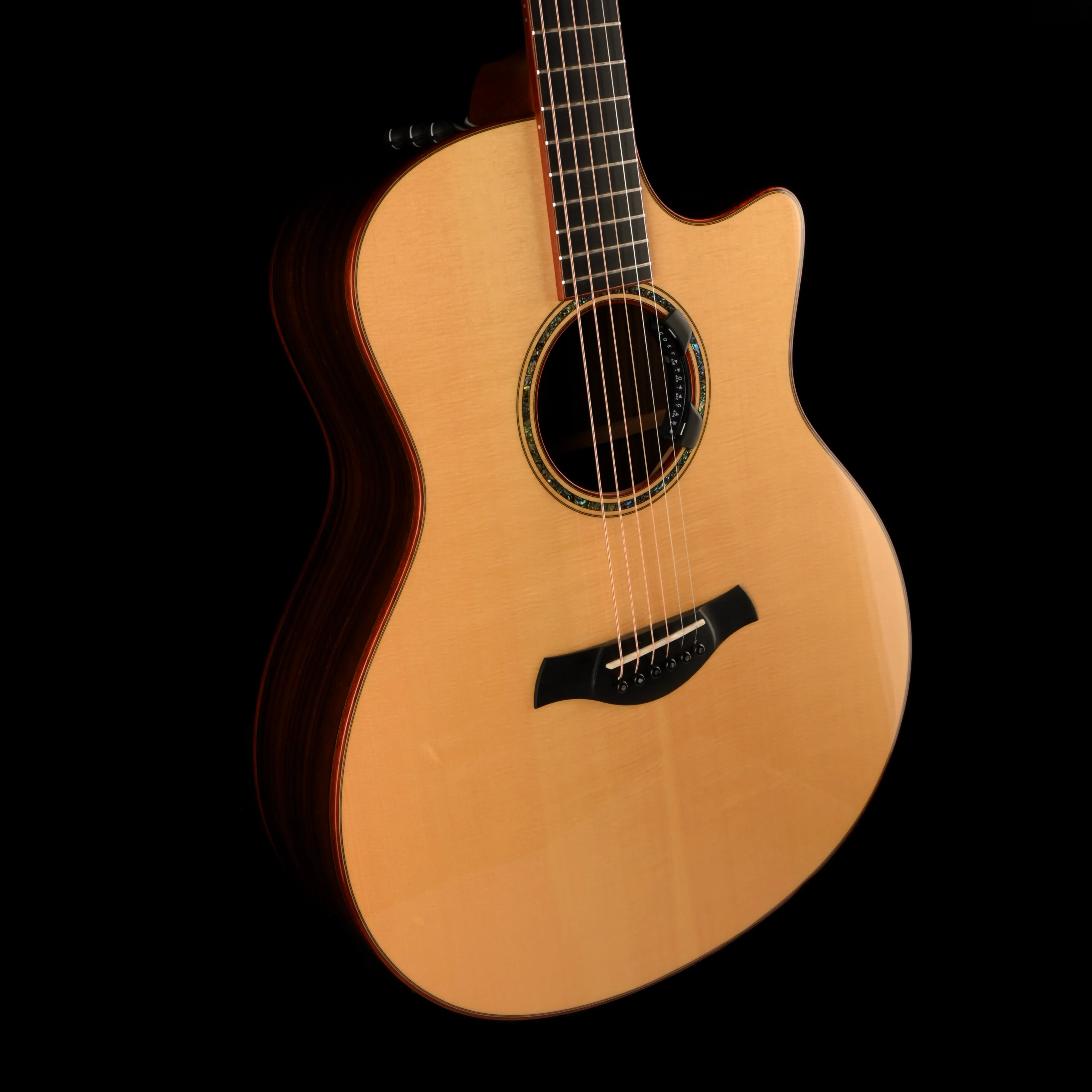 Pre Owned R. Taylor Style 1 Acoustic-Electric Guitar With Gig Bag - Image 6