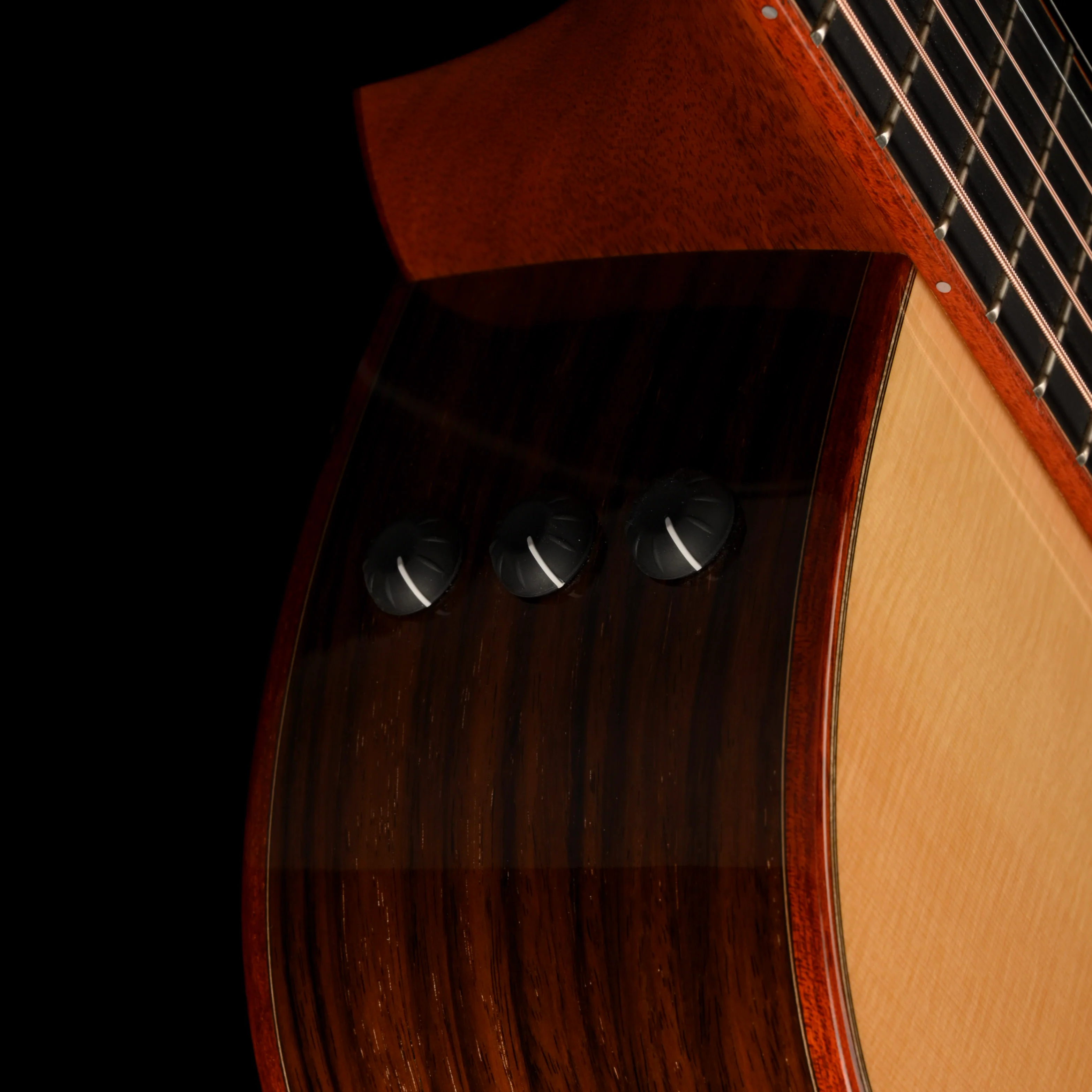 Pre Owned R. Taylor Style 1 Acoustic-Electric Guitar With Gig Bag - Image 8