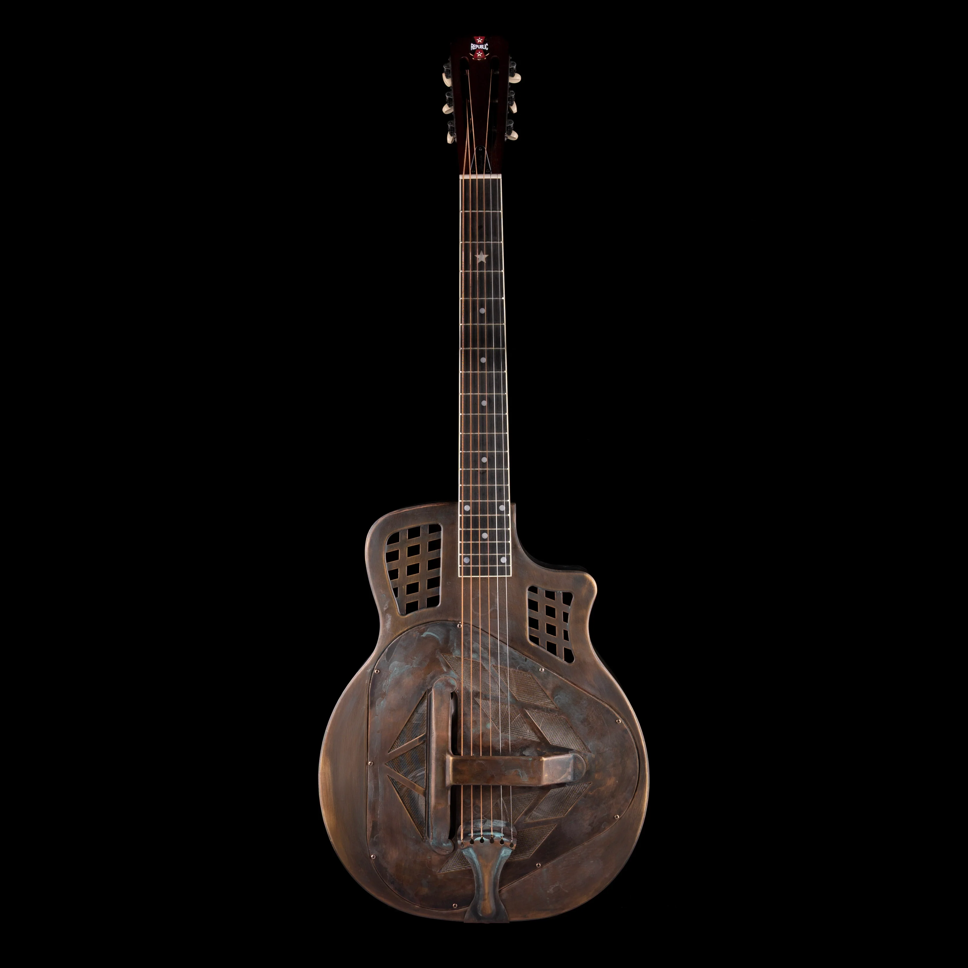 Pre Owned Republic Clarksdale Special Resonator Brown - Image 2