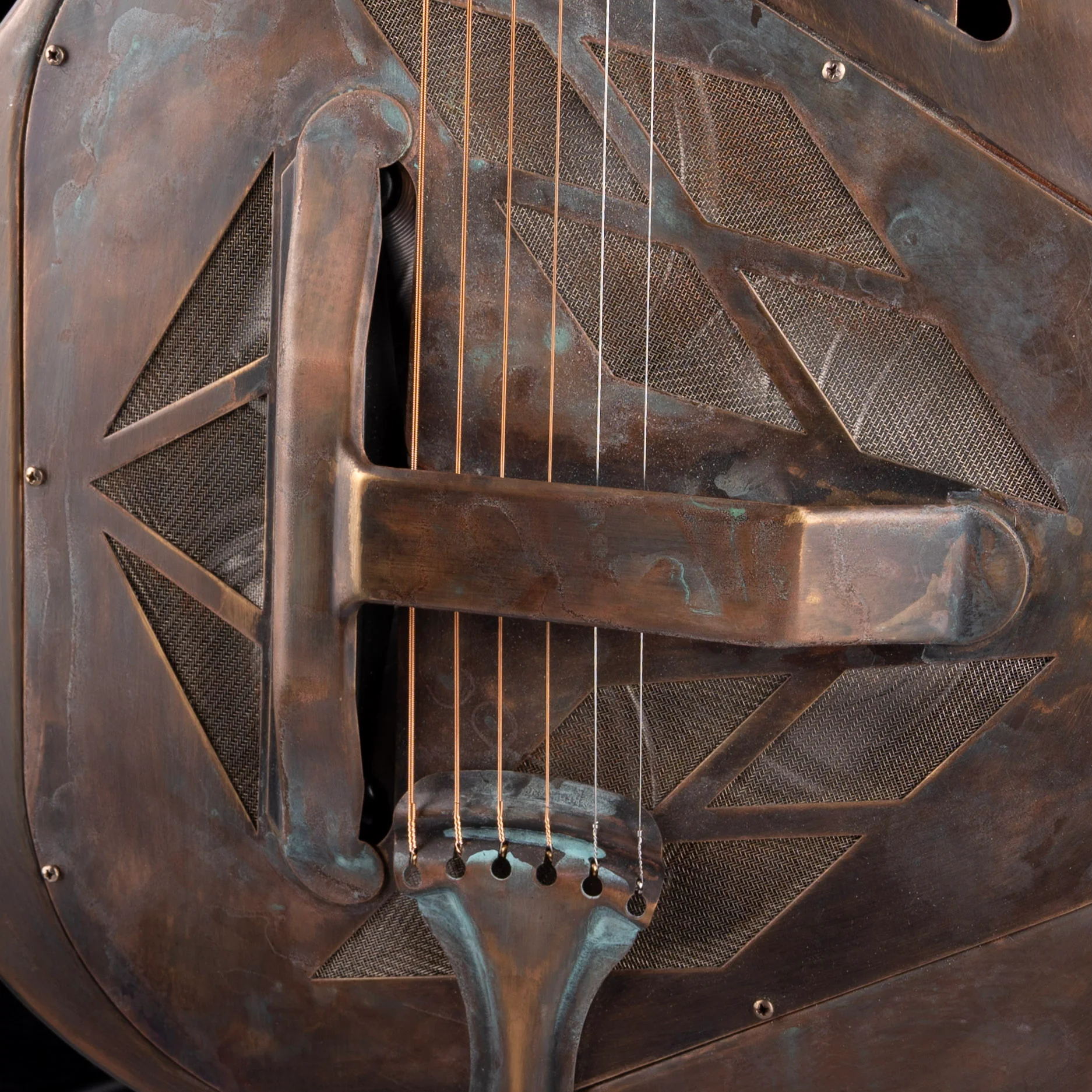 Pre Owned Republic Clarksdale Special Resonator Brown - Image 4