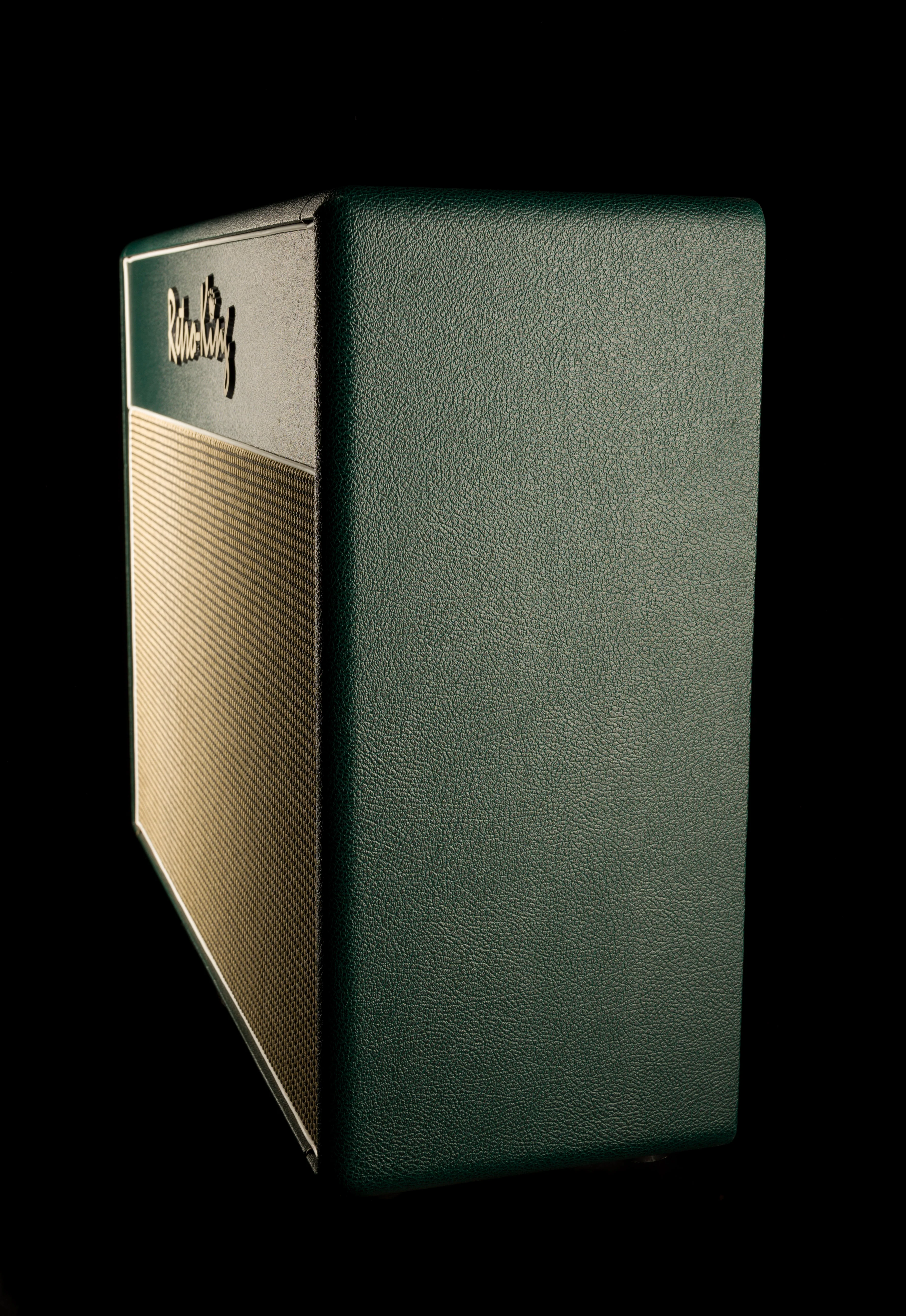 Pre Owned Retro King Eighteen Watt Combo 2x12" Guitar Amp Combo Green With Footswitch and Cover - Image 5
