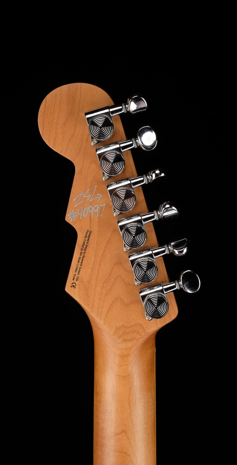 Pre Owned Reverend Club King RB Rock Orange With Bigsby With OHSC - Image 17
