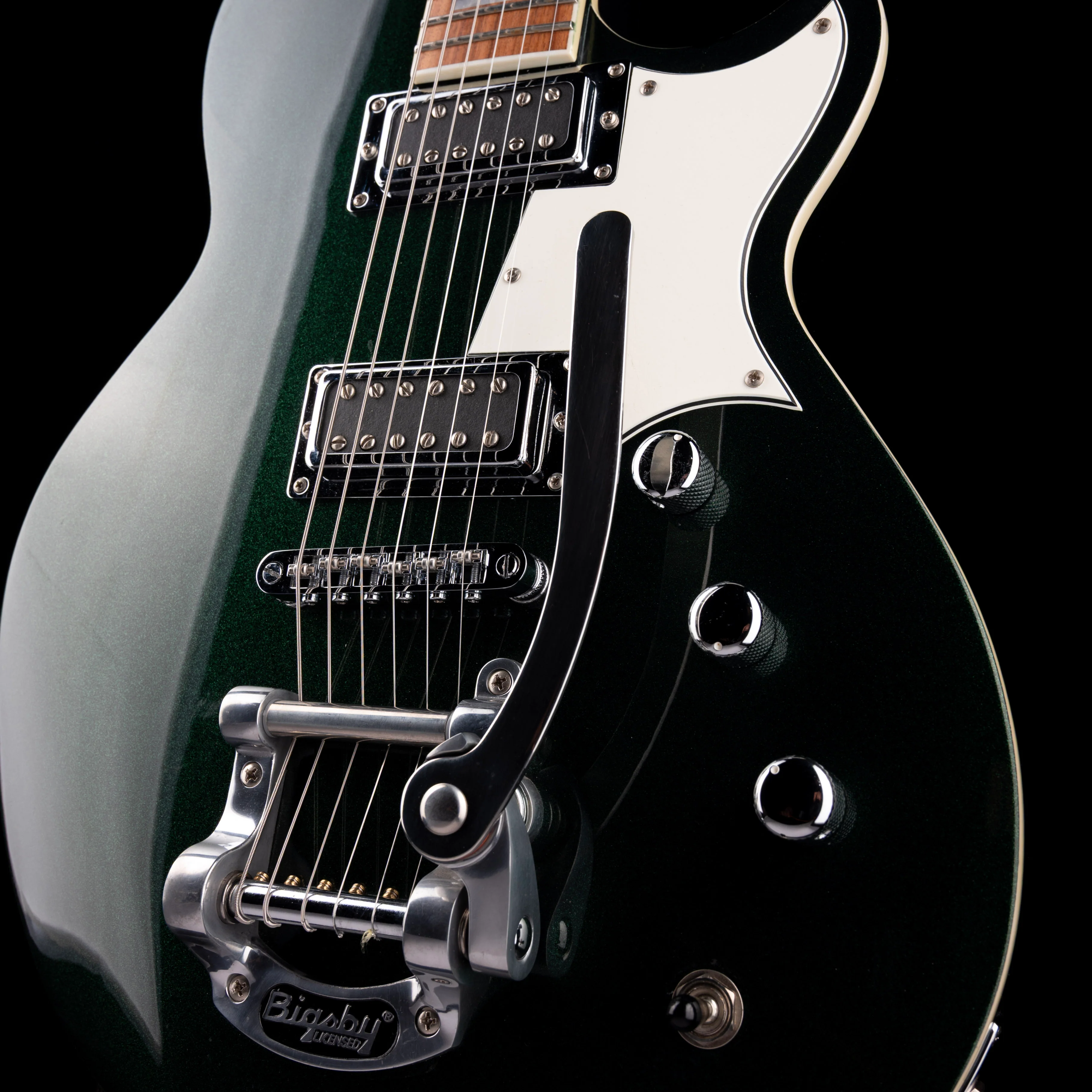 Pre Owned Reverend Contender RB With Bigsby Outfield Ivy With Case - Image 5