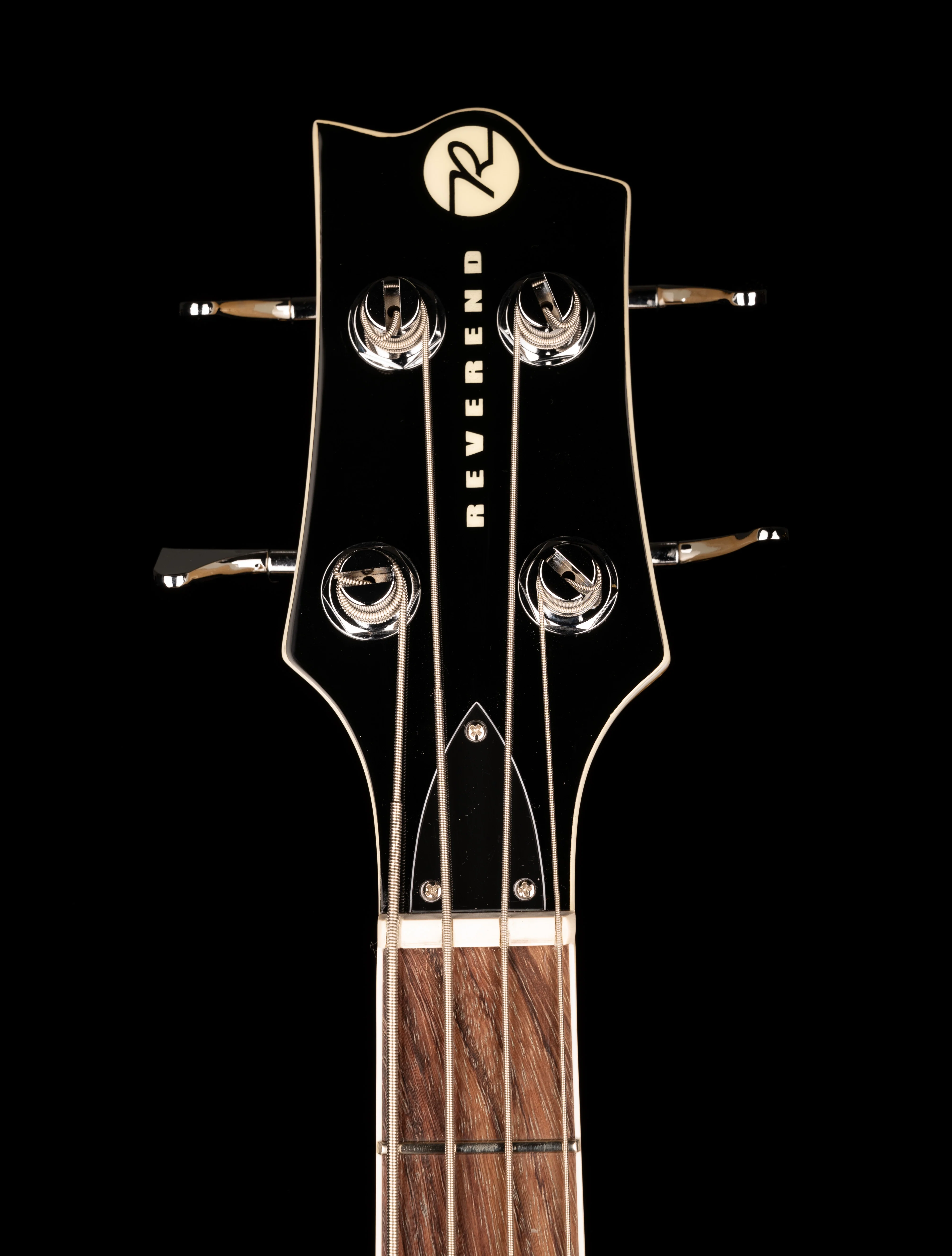Pre Owned Reverend Dub King Bass Guitar Natural with Gig Bag - Image 12