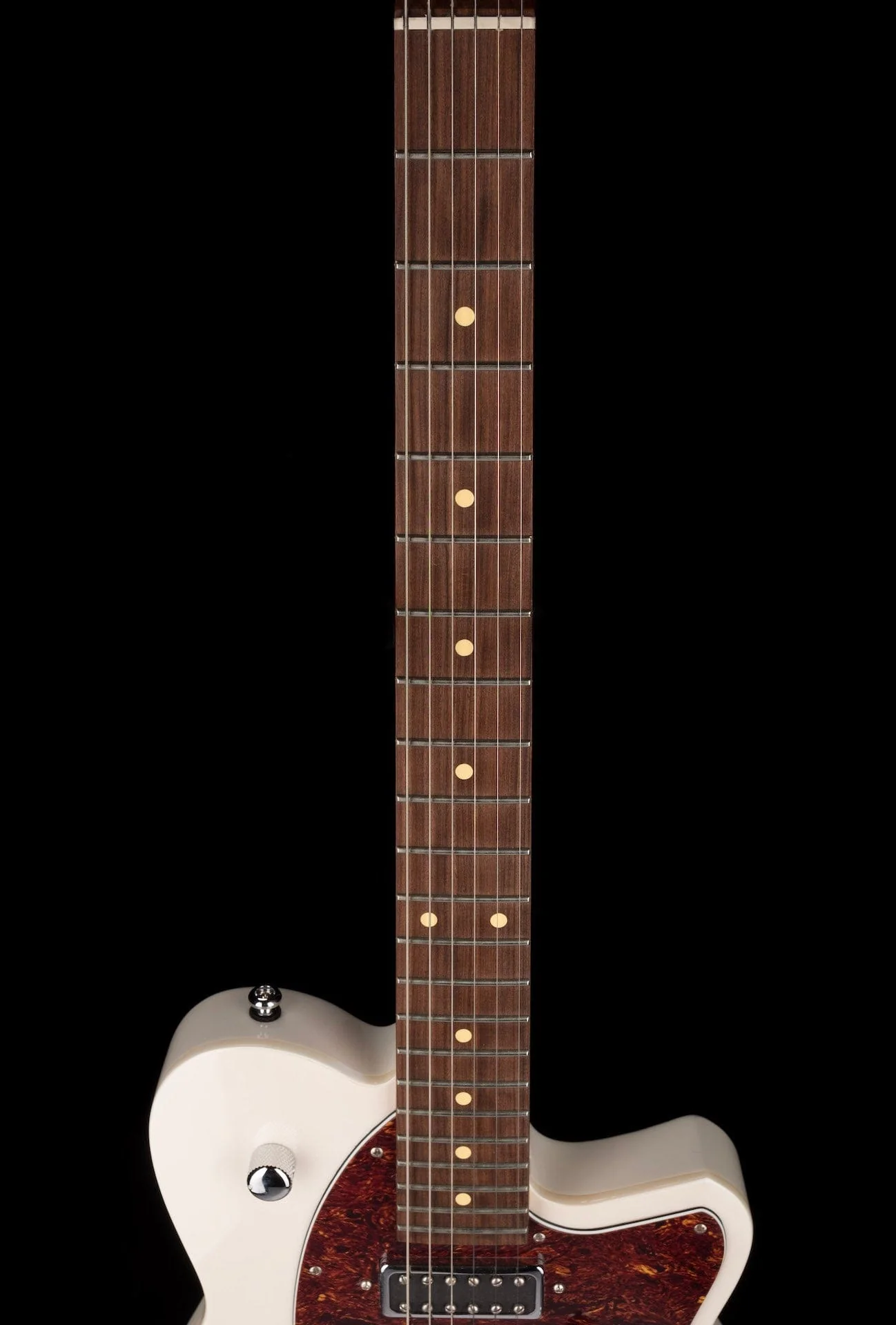 Pre Owned Reverend Flatroc RB White With Case - Image 12