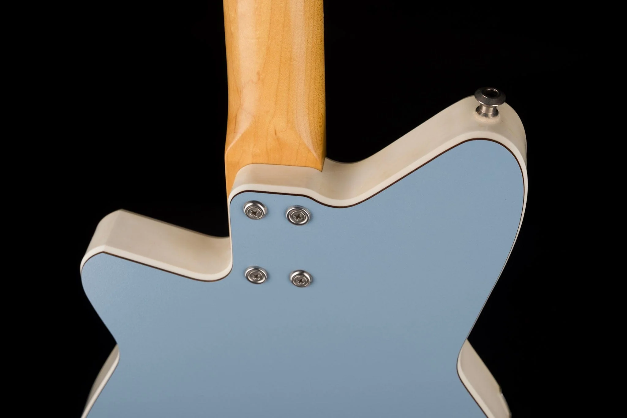 Pre Owned Reverend SPY Sky Blue Electric Guitar With Gig Bag - Image 14