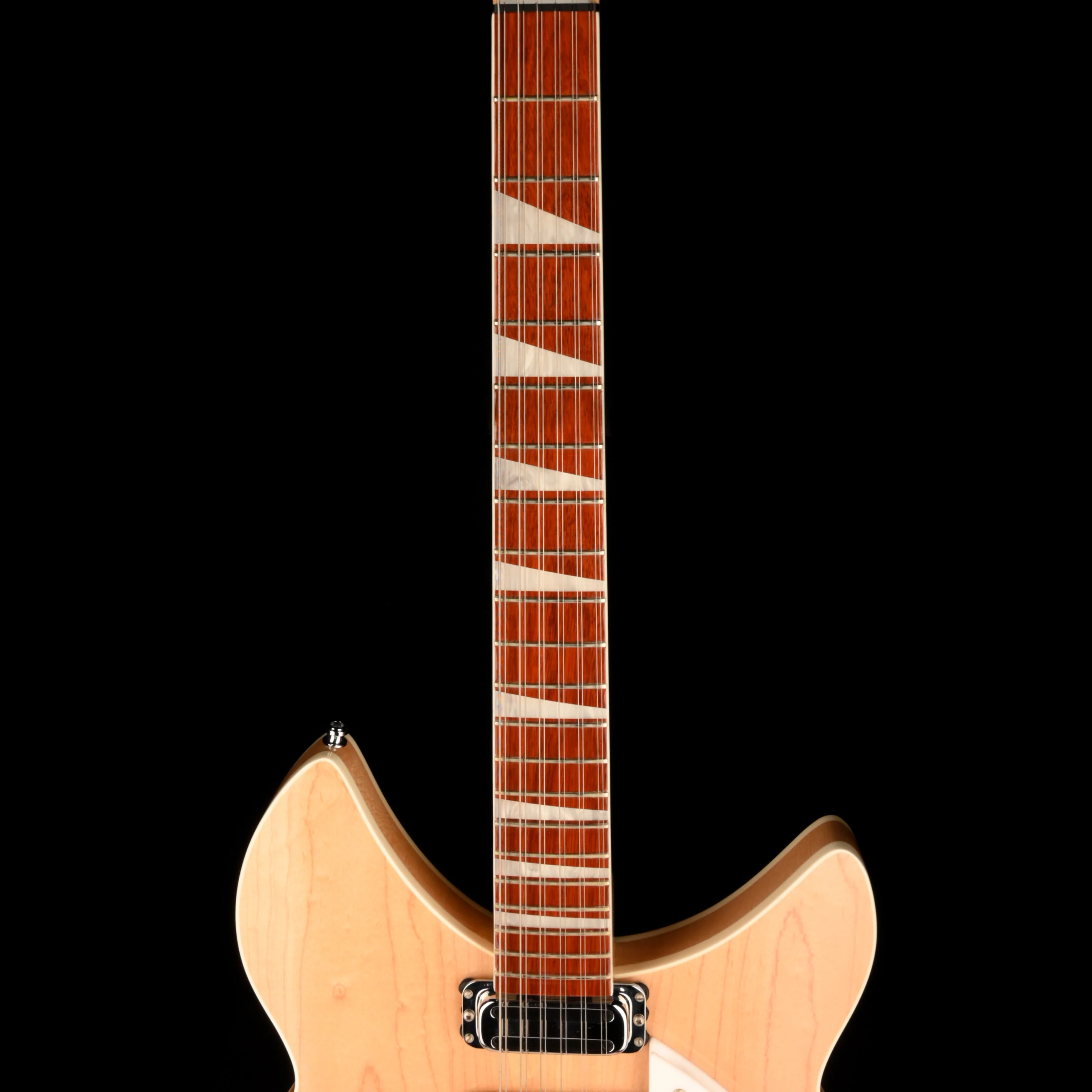 Pre Owned Rickenbacker 1993 Plus 12 String Mapleglo Semi Hollow Electric Guitar Townshend With OHSC - Image 8