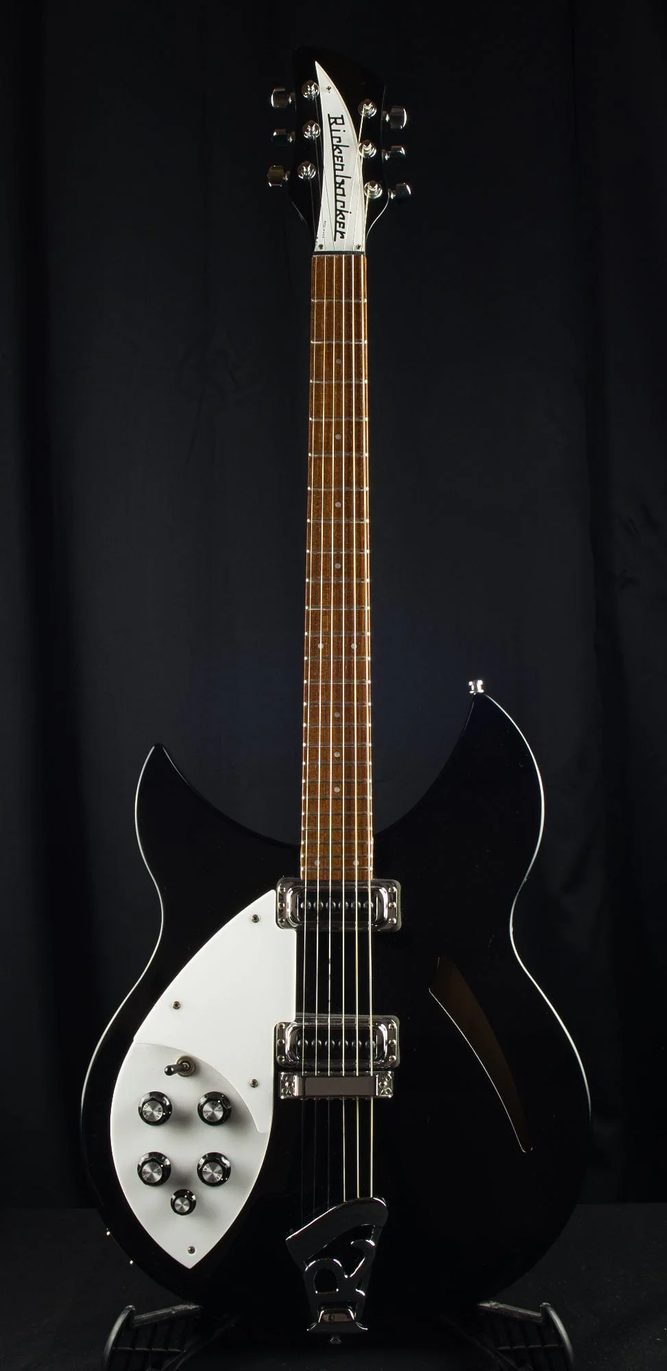 Pre Owned ‘15 Rickenbacker 330JG Lefty Jetglo Left Handed Electric Guitar w/ OHSC - Image 2