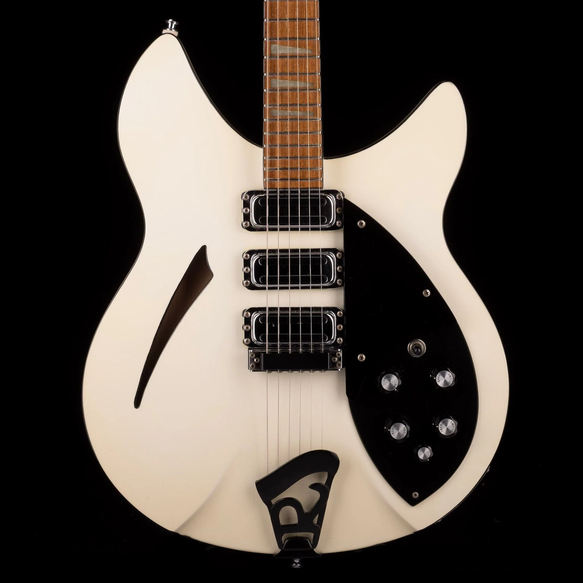 Vintage 1990 Rickenbacker 370WB White With OHSC