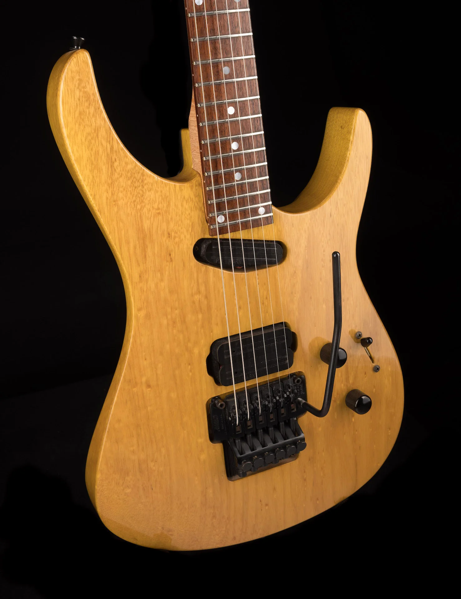 Pre Owned 1991 Robin Guitars Medley Custom Korina Natural With OHSC - Image 10