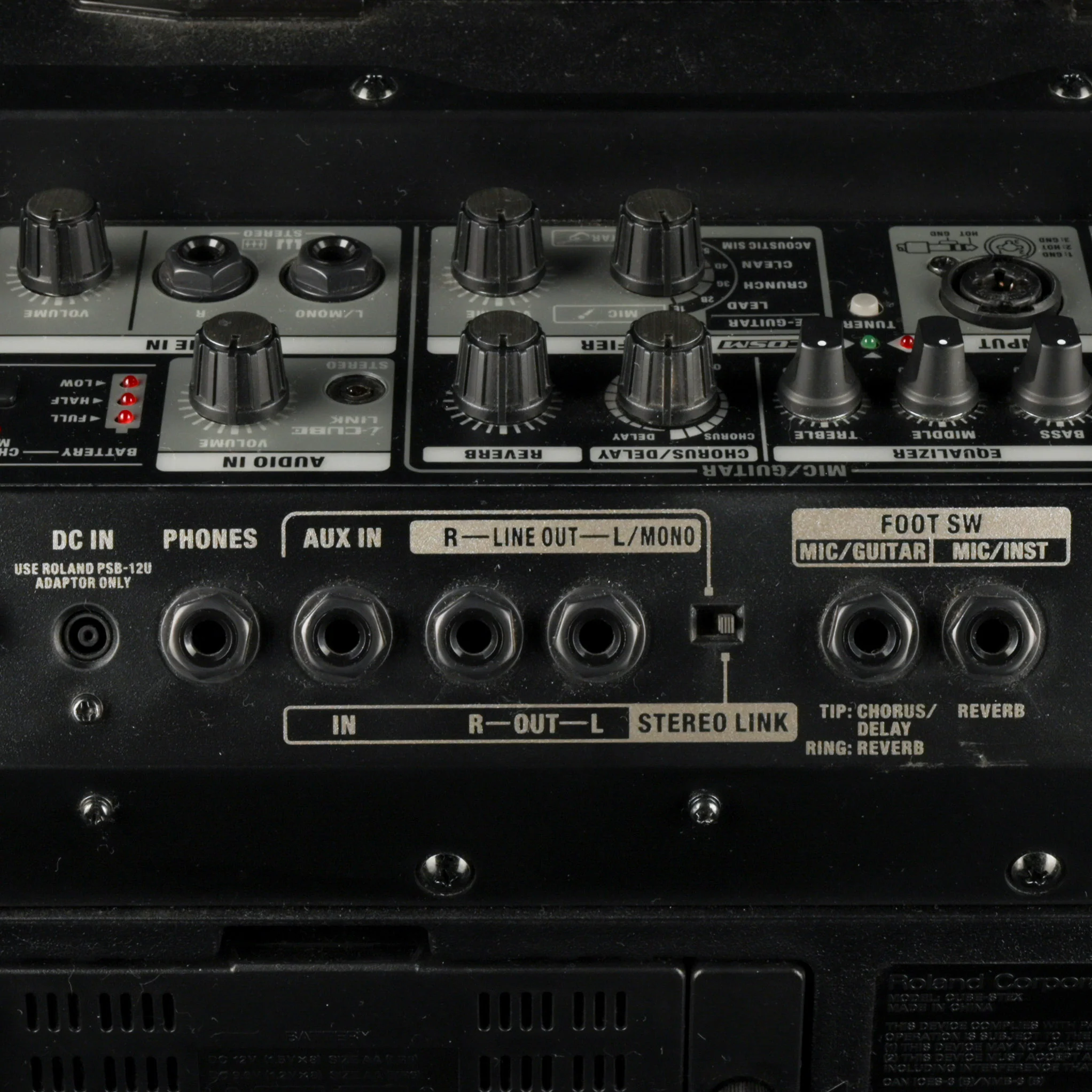 Pre Owned Roland Cube Street EX Guitar Amp Combo With Bag - E2J3256 - Image 7