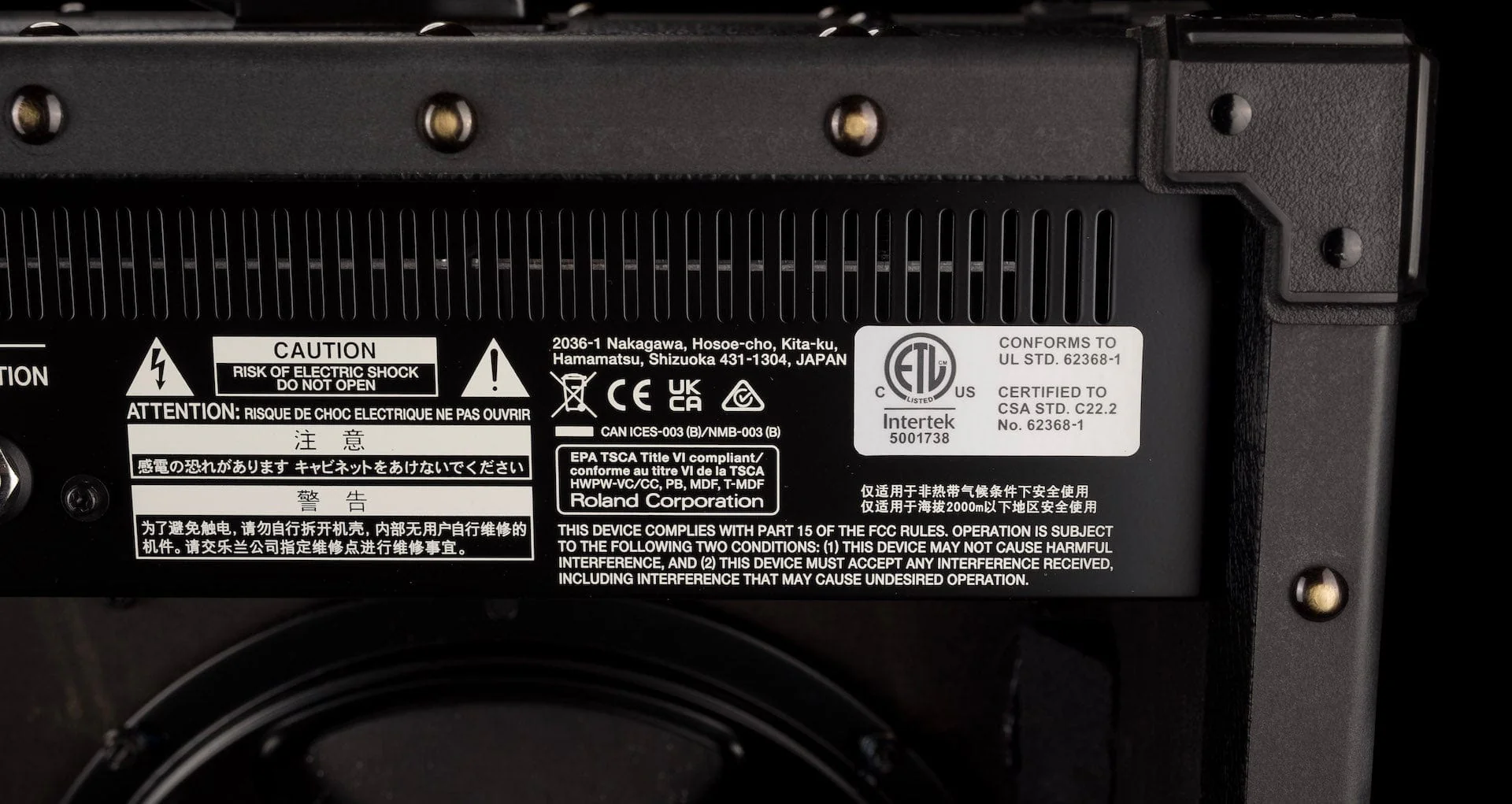 Pre Owned Roland JC-40 Guitar Amp Combo - Image 14