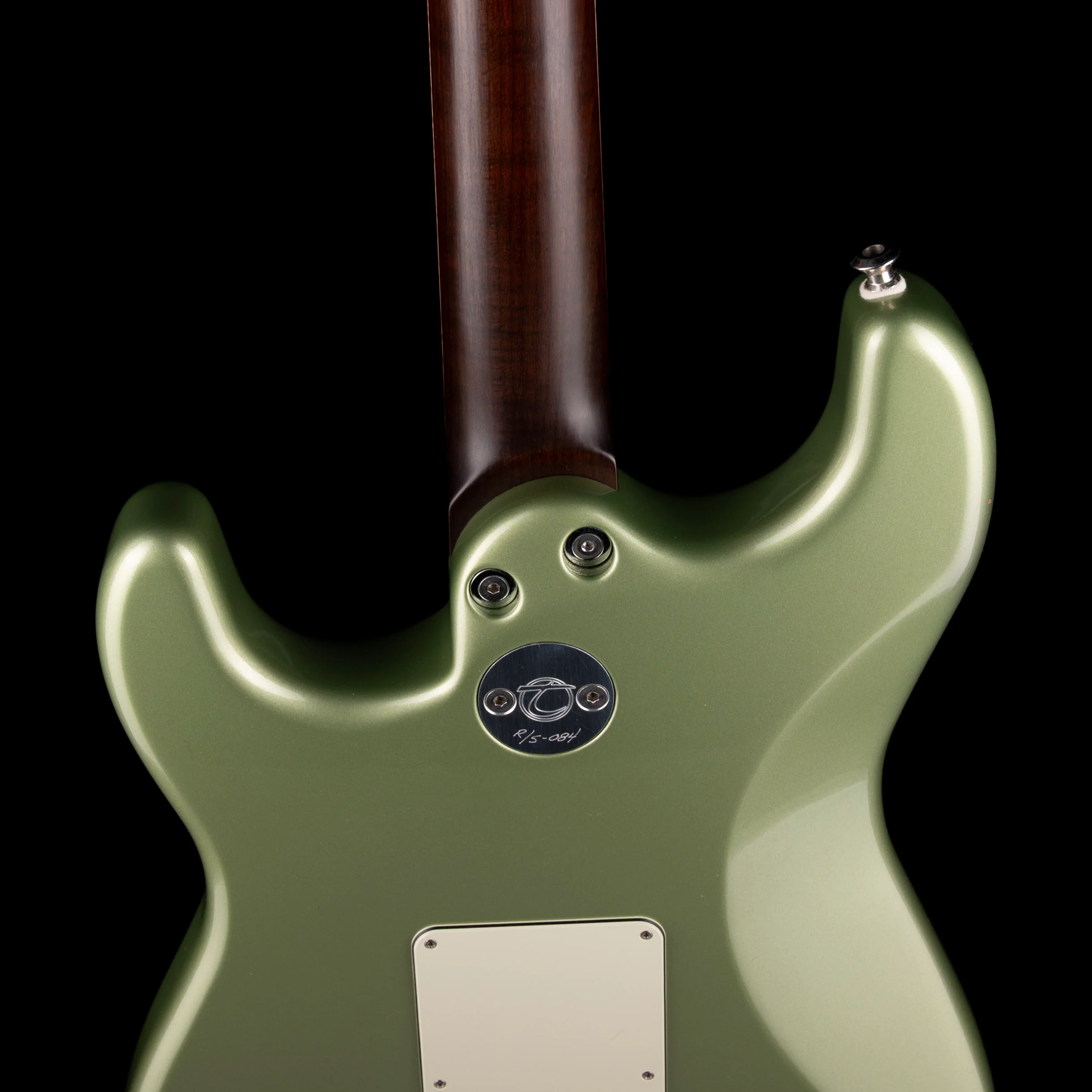 Pre Owned Ron Thorn Guitars SoCal R/S Lime Gold With OHSC - Image 10