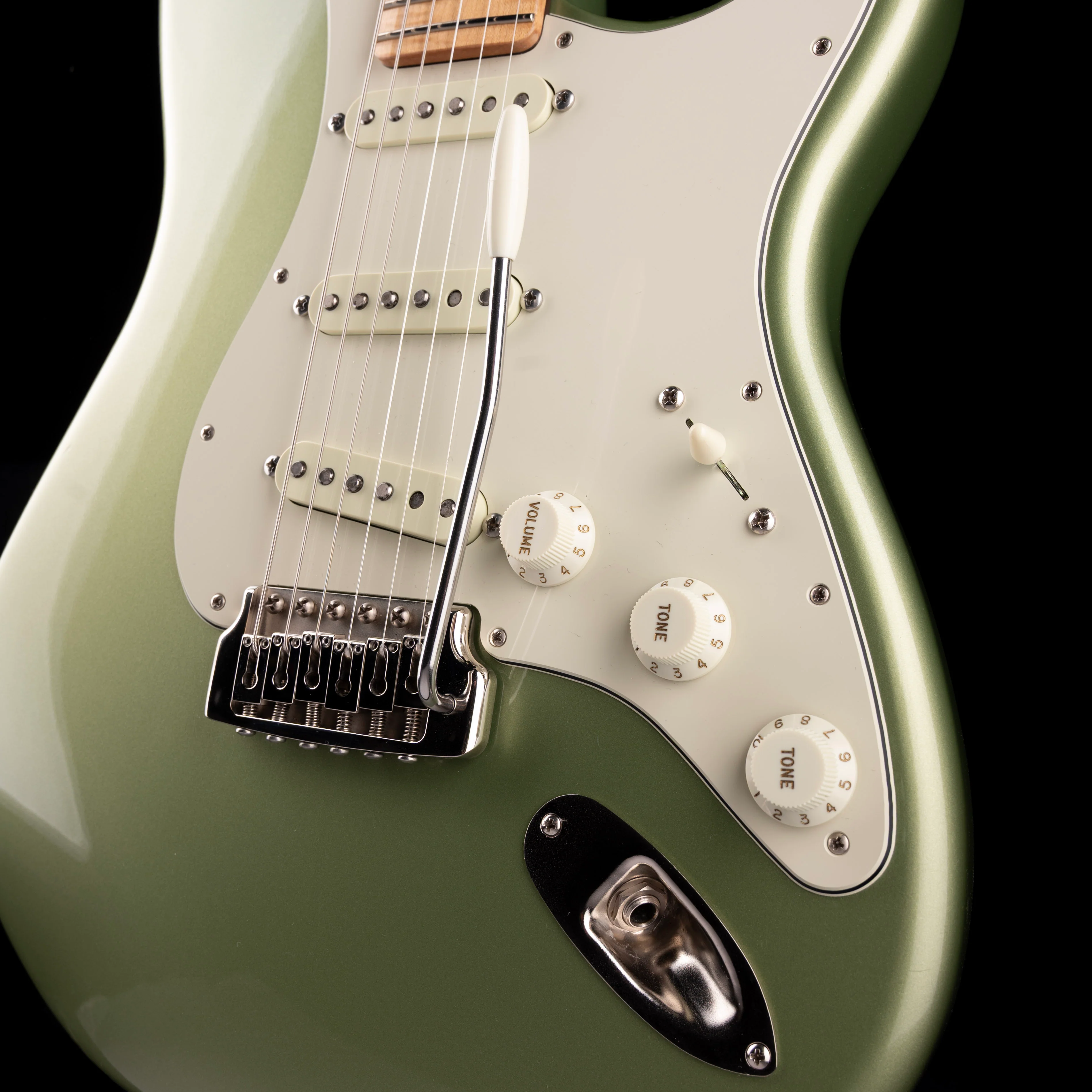 Pre Owned Ron Thorn Guitars SoCal R/S Lime Gold With OHSC - Image 5