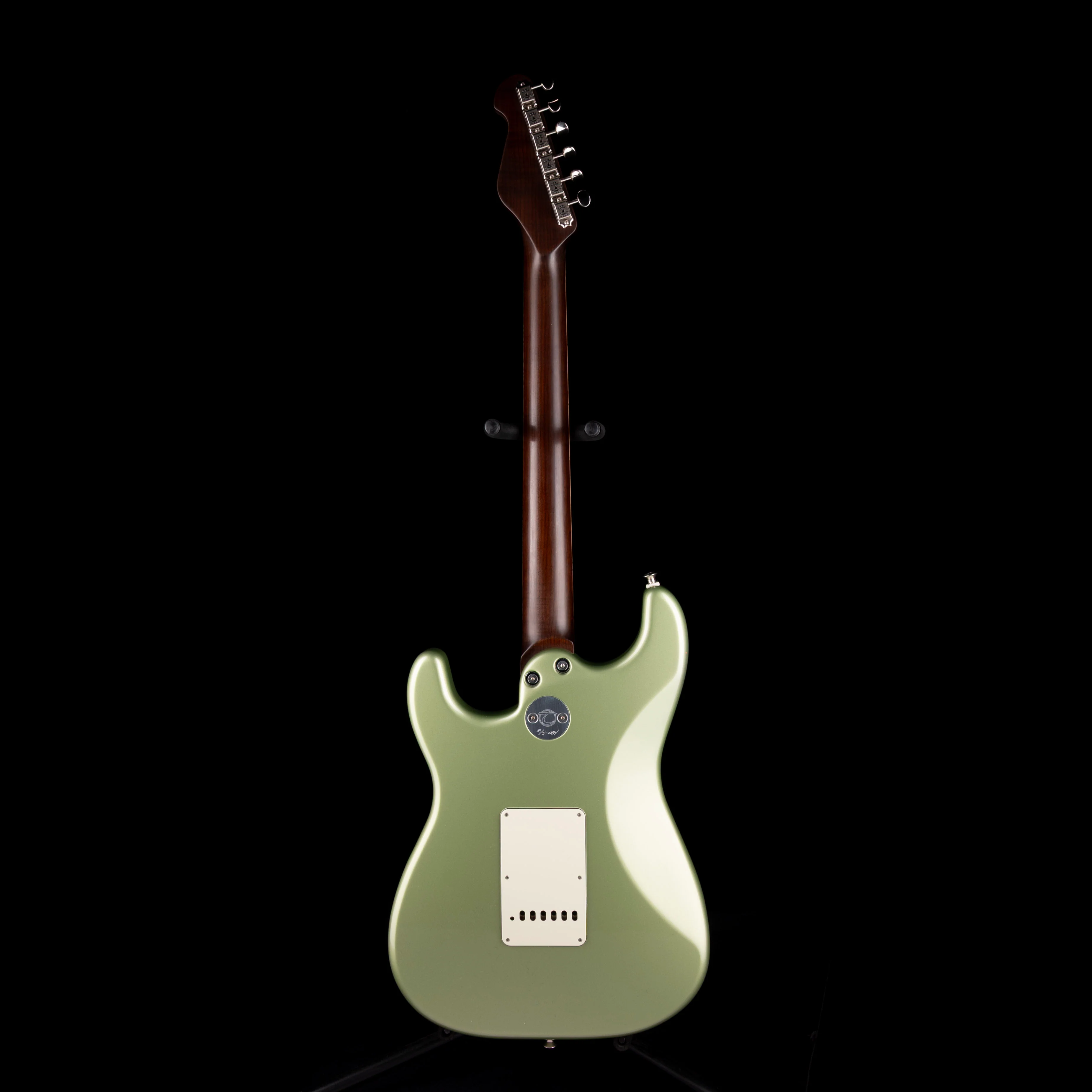 Pre Owned Ron Thorn Guitars SoCal R/S Lime Gold With OHSC - Image 9