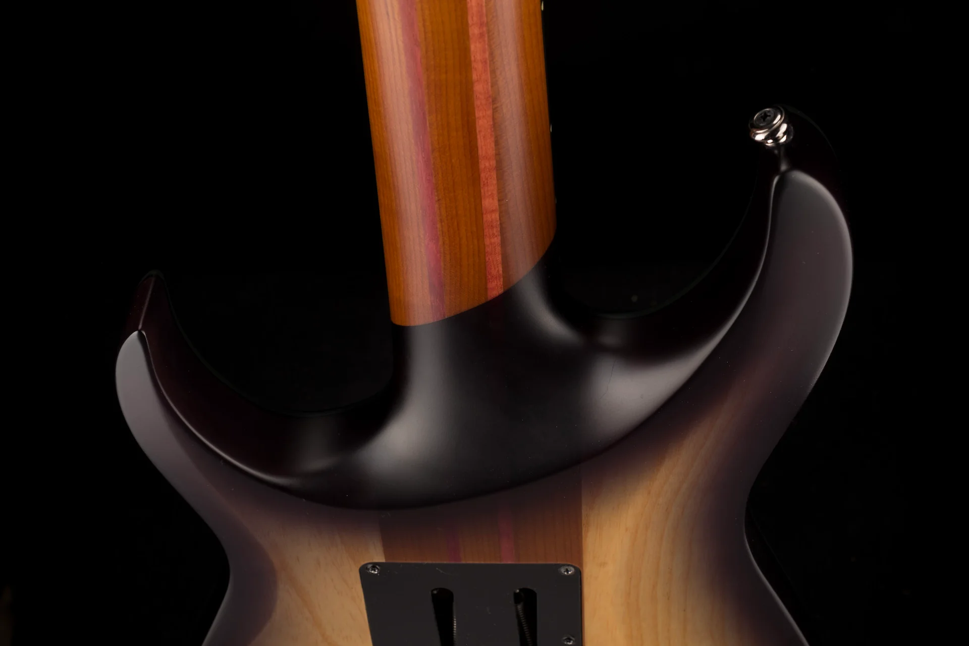 Pre Owned Schechter Schecter Banshee Mach-7 FR-S Electric Guitar - Fallout Burst With Case - Image 15