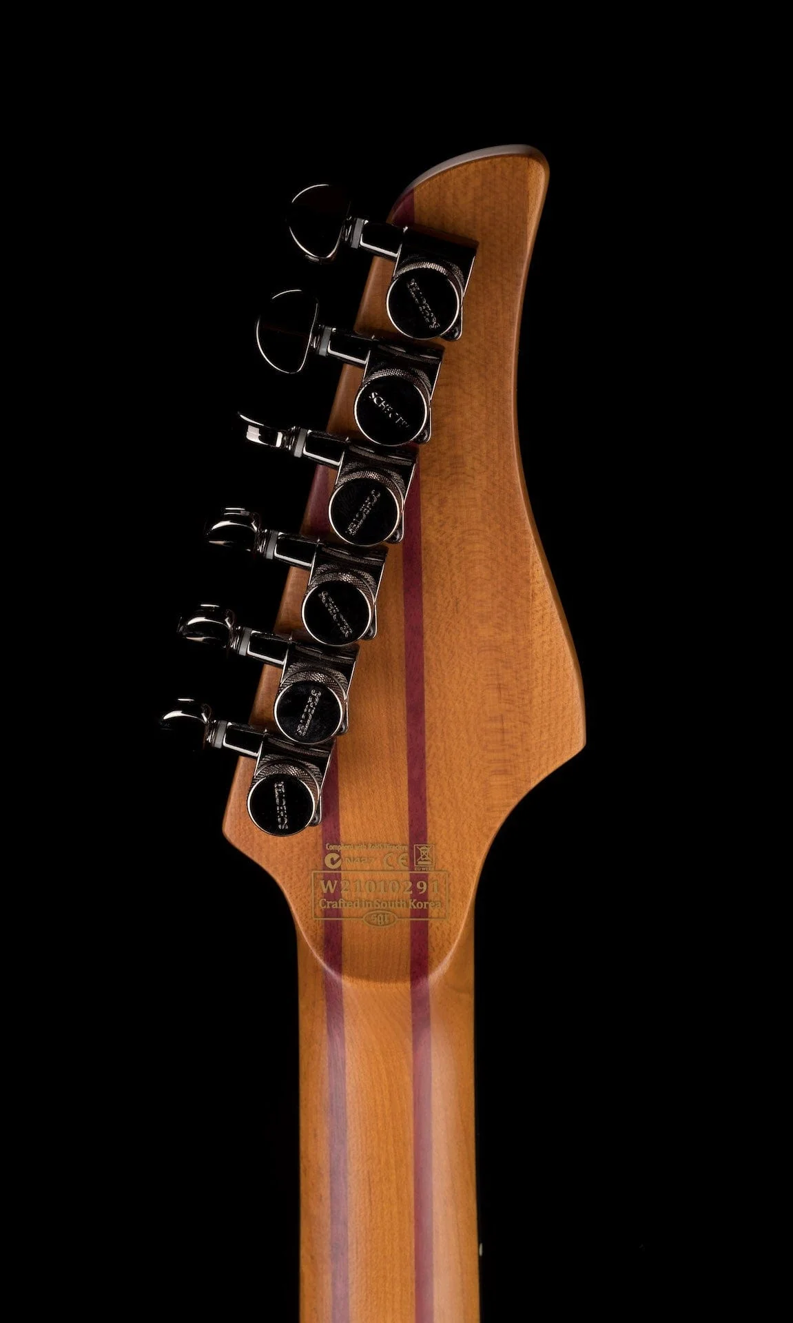 Pre Owned Schecter Banshee Mach 6 Fallout Burst With OHSC - Image 17