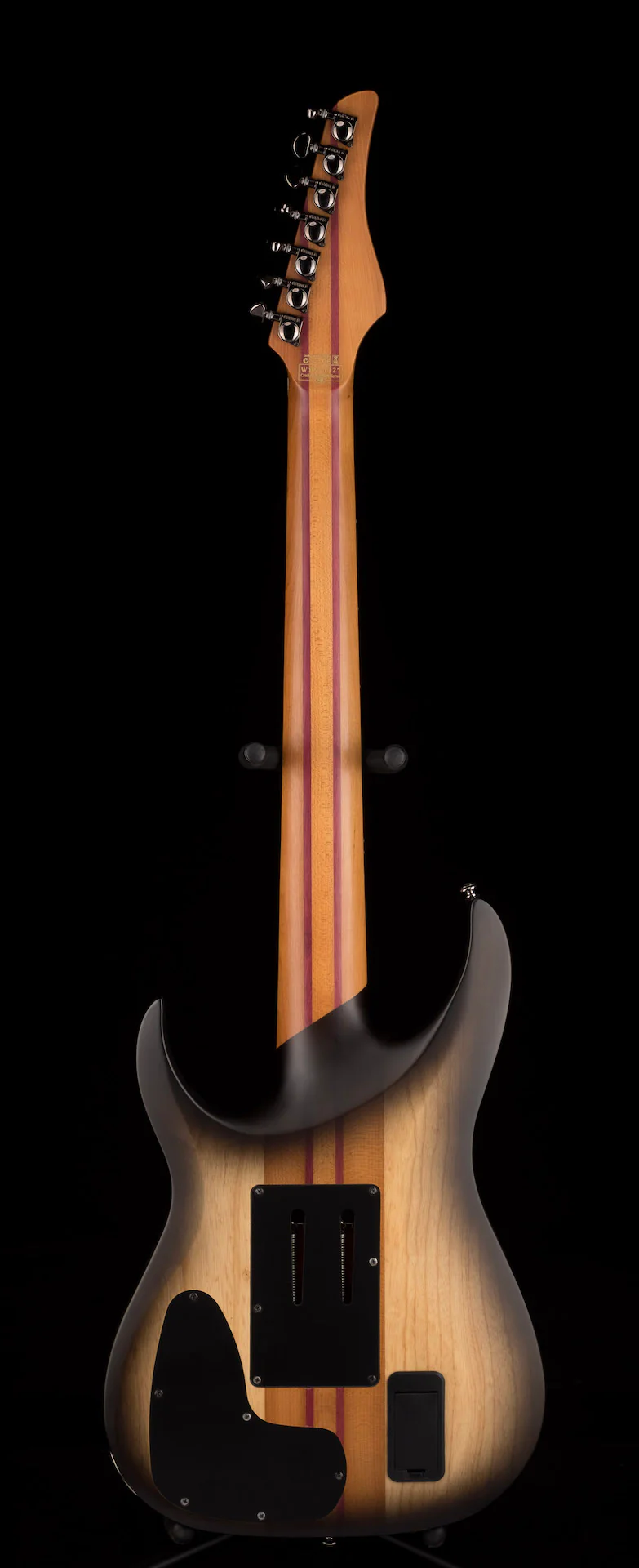 Pre Owned Schecter Banshee Mach-7 FR-S 7-String Ember Burst Electric Guitar With Bag - Image 15