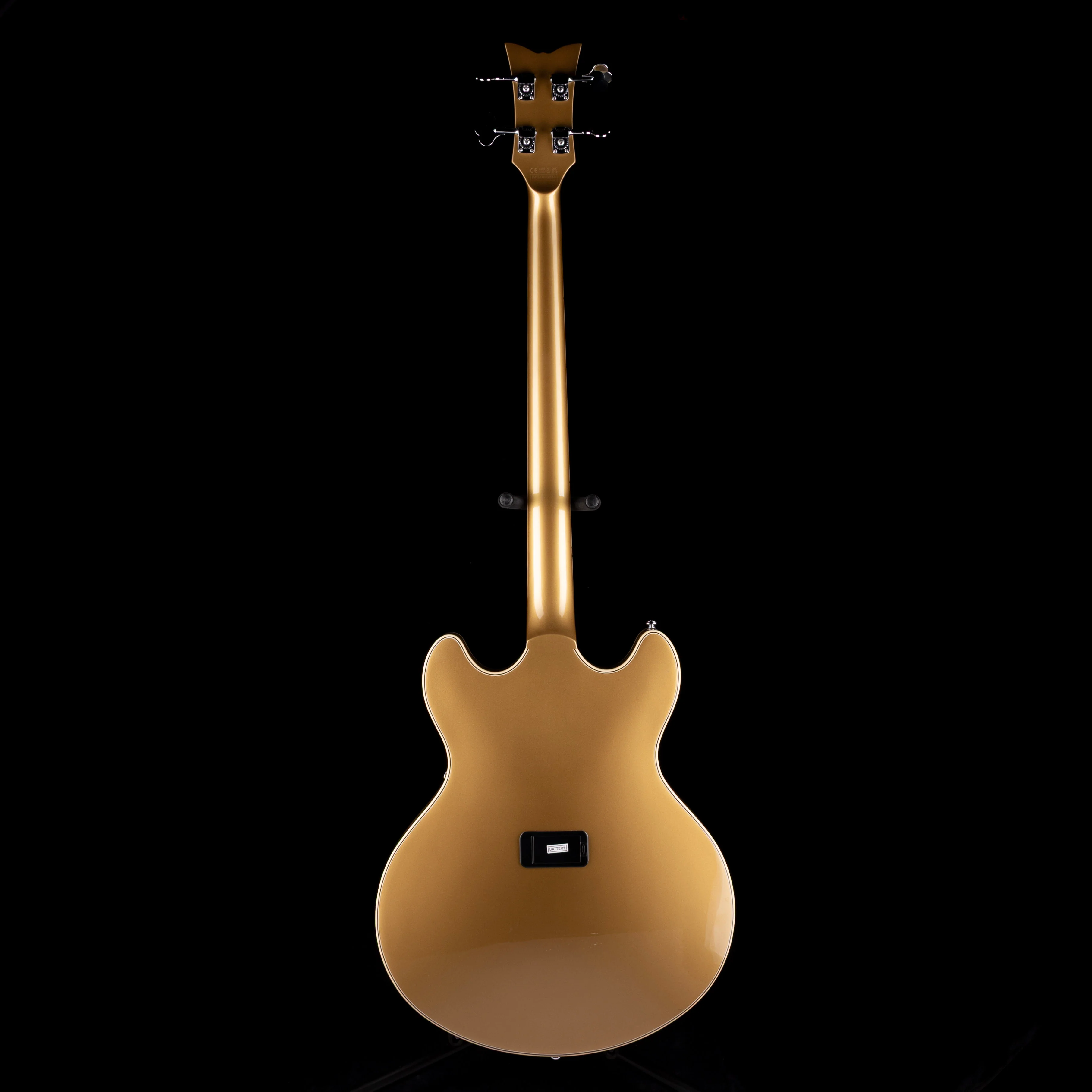 Pre-Owned Schecter Corsair Bass Metallic Gold - Image 9
