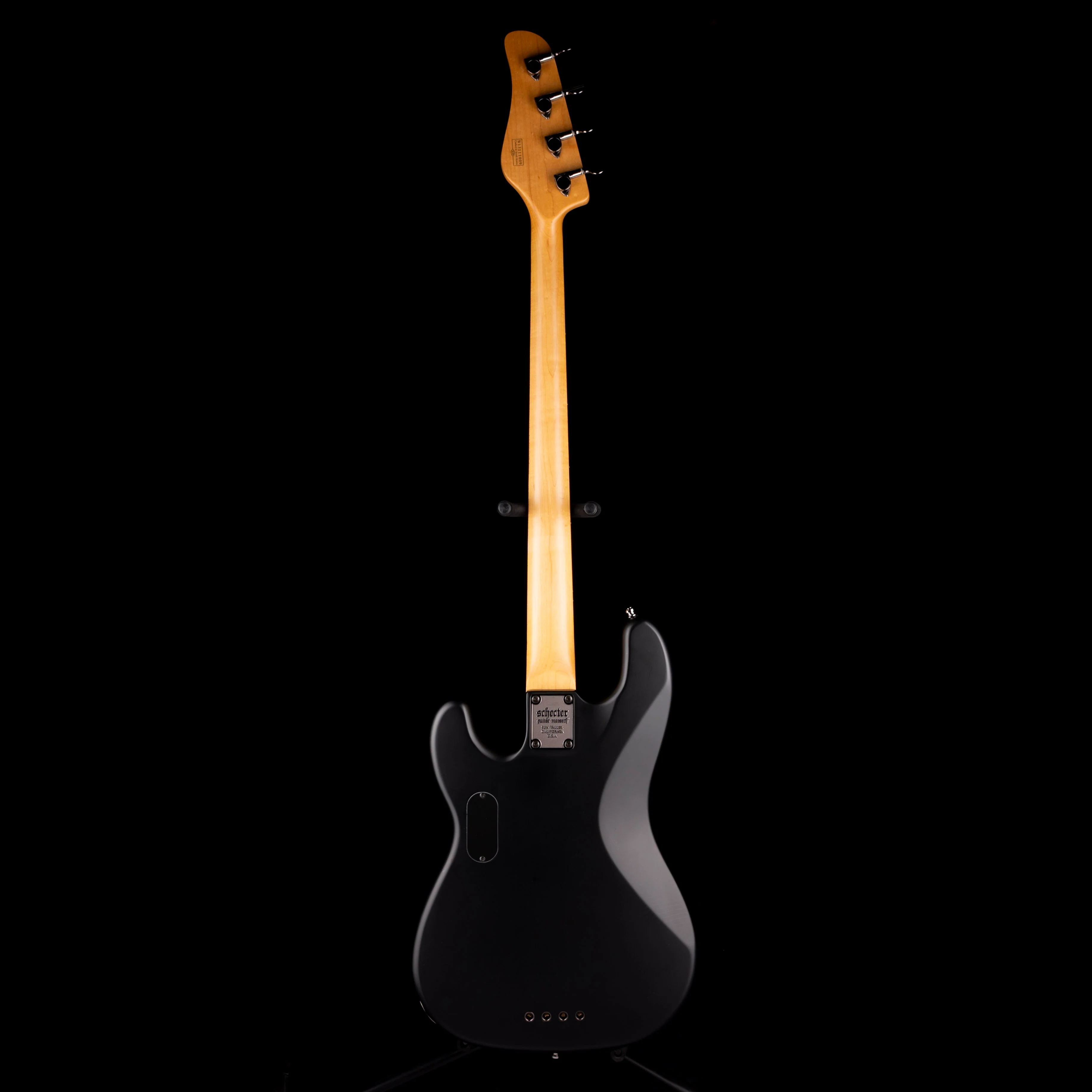 Pre-Owned Schecter Diamond-P Custom-4 Active - Satin Black - Image 10