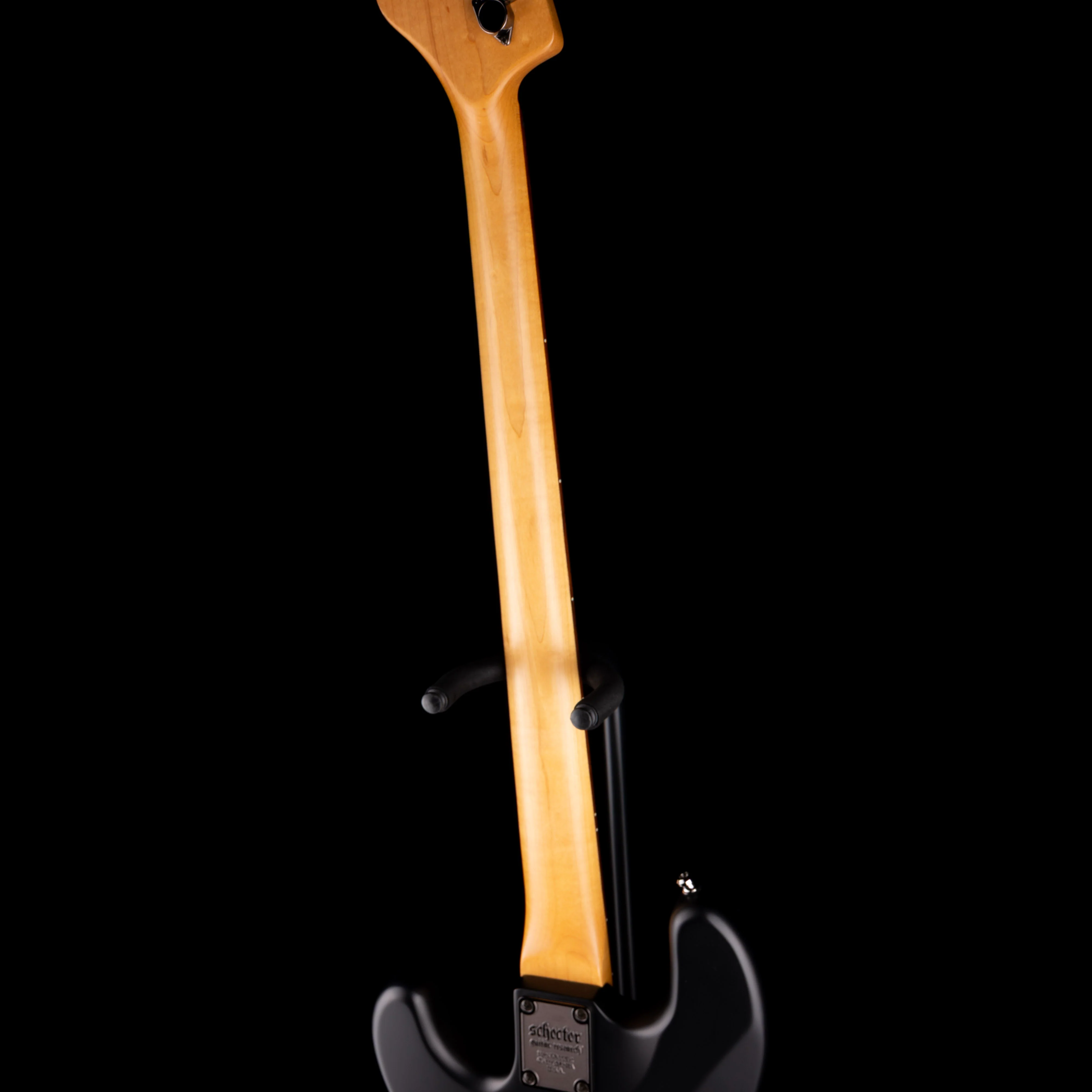 Pre-Owned Schecter Diamond-P Custom-4 Active - Satin Black - Image 12