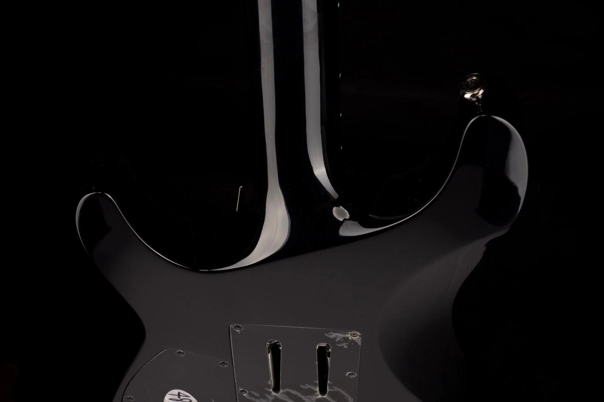 Pre Owned Schecter Hellraiser 6 C-1 FR S Gloss Black Electric Guitar With Bag - Image 14