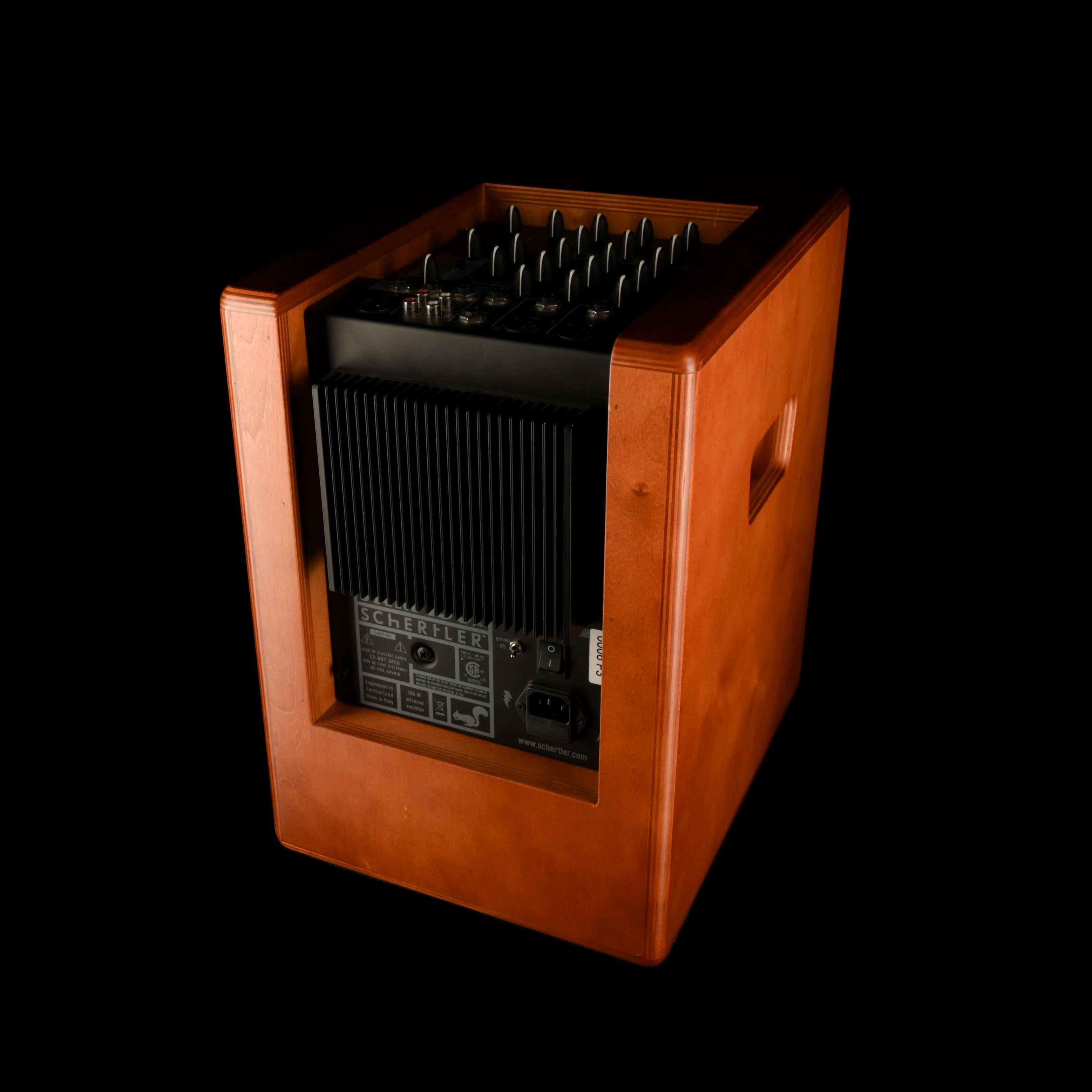 Pre Owned Schertler Jam 150 Acoustic Amplifier and Portable PA System with Carrying Case - Image 9