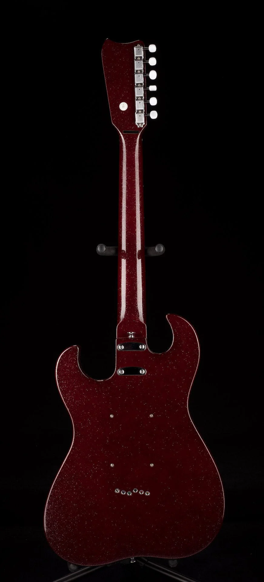 Pre Owned Silvertone 1449 Reissue Red Silver Flake Burst - Image 13