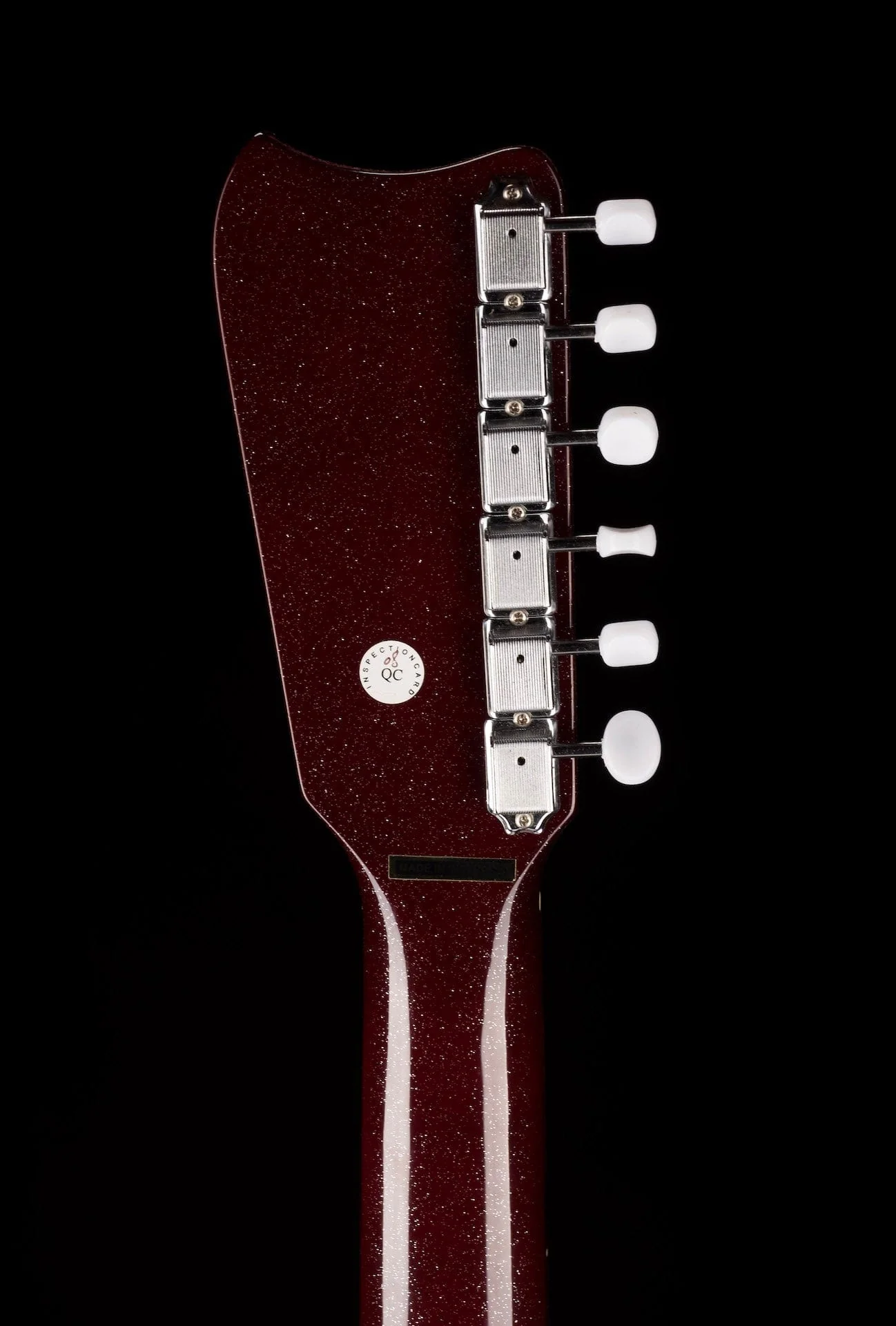Pre Owned Silvertone 1449 Reissue Red Silver Flake Burst - Image 17