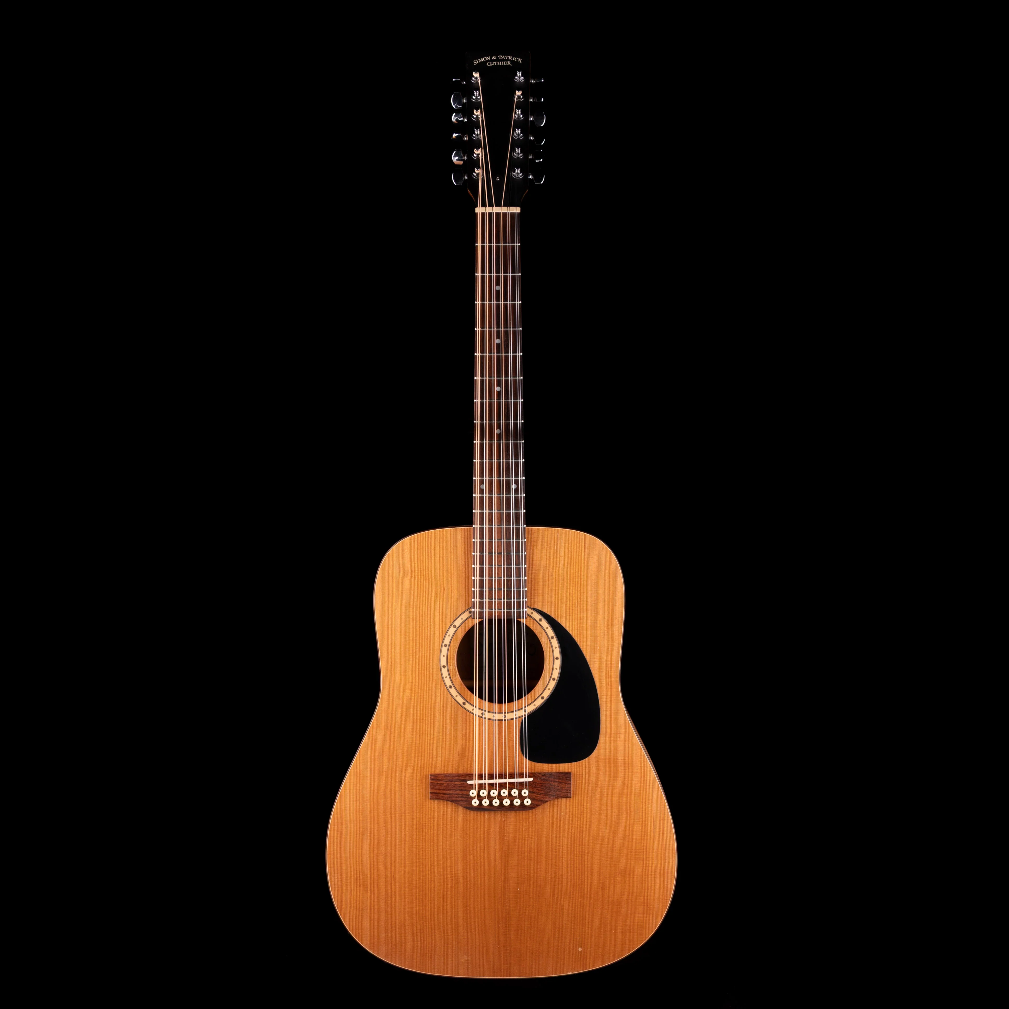 Pre-Owned Simon And Patrick Luthier Woodland Cedar 12-String Acoustic With Gig Bag - Image 2