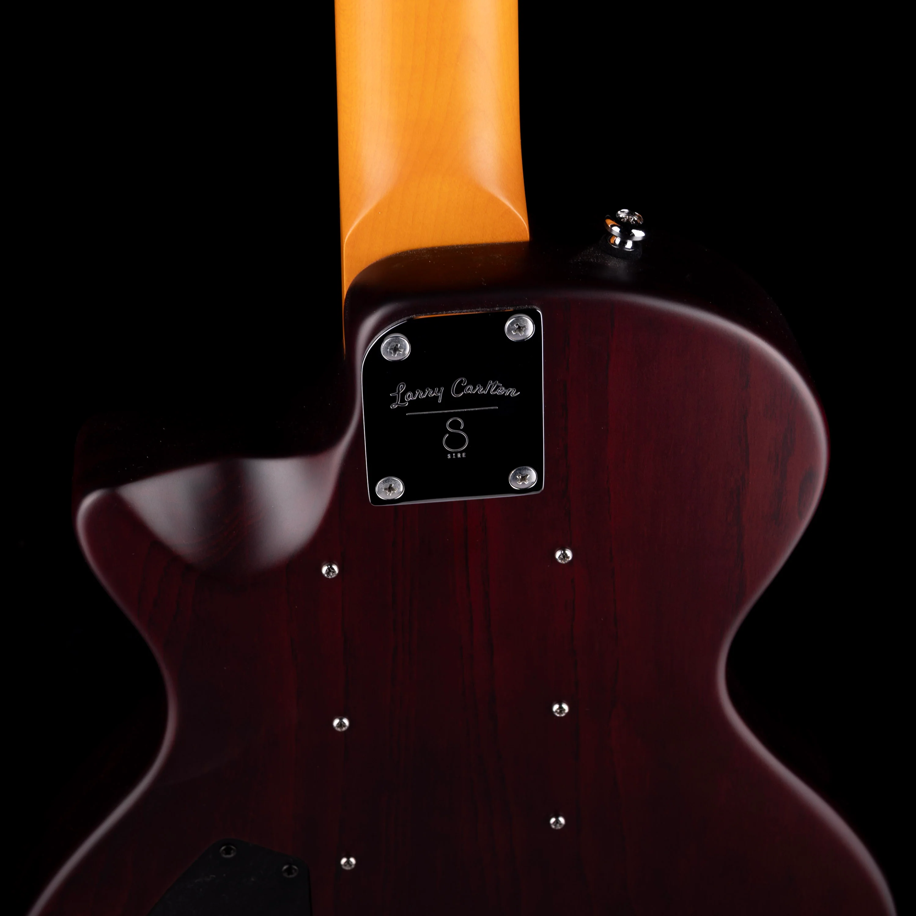 Pre-Owned Sire Larry Carlton L5 Solid Body Sunburst Satin Electric Guitar With OHSC - Image 10