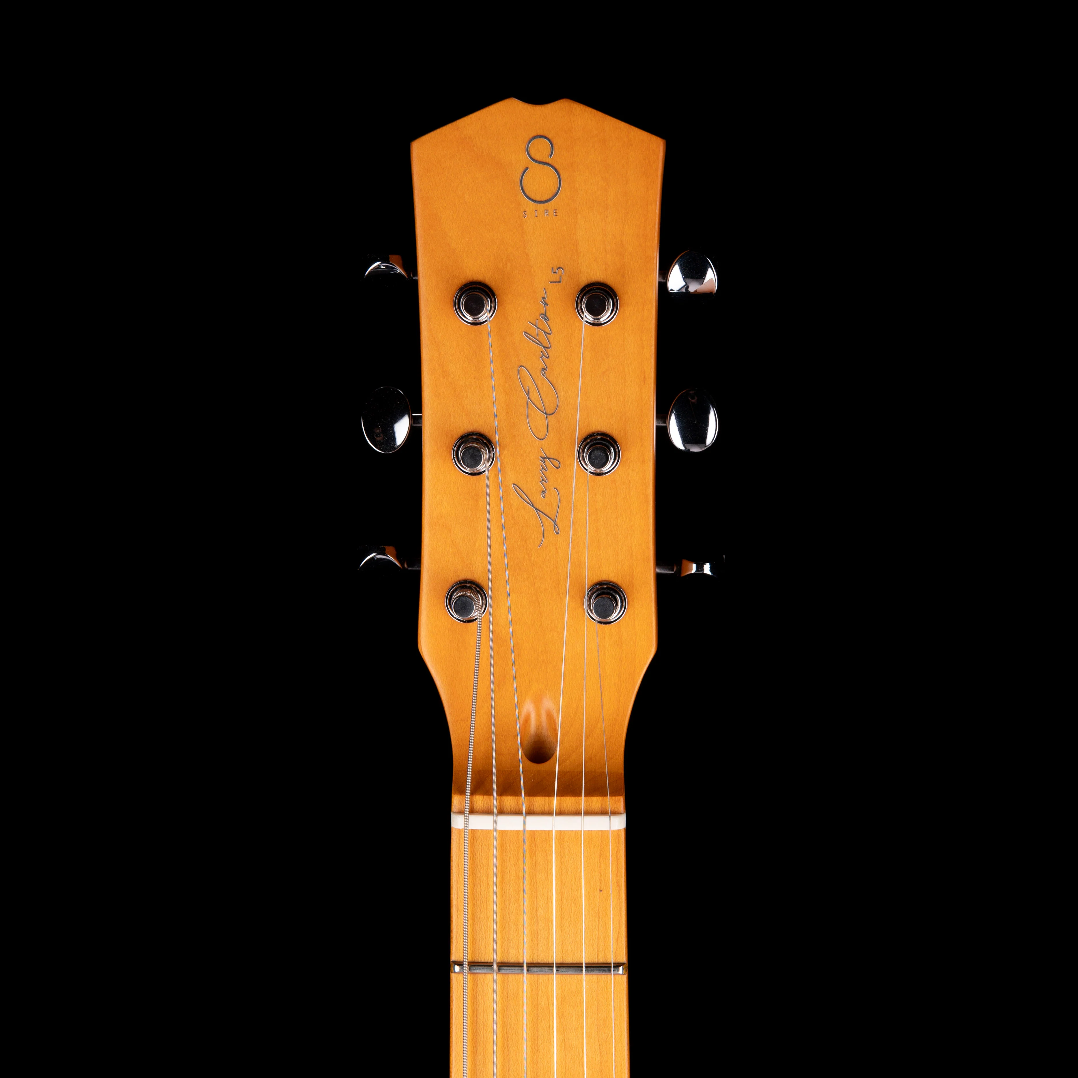 Pre-Owned Sire Larry Carlton L5 Solid Body Sunburst Satin Electric Guitar With OHSC - Image 12