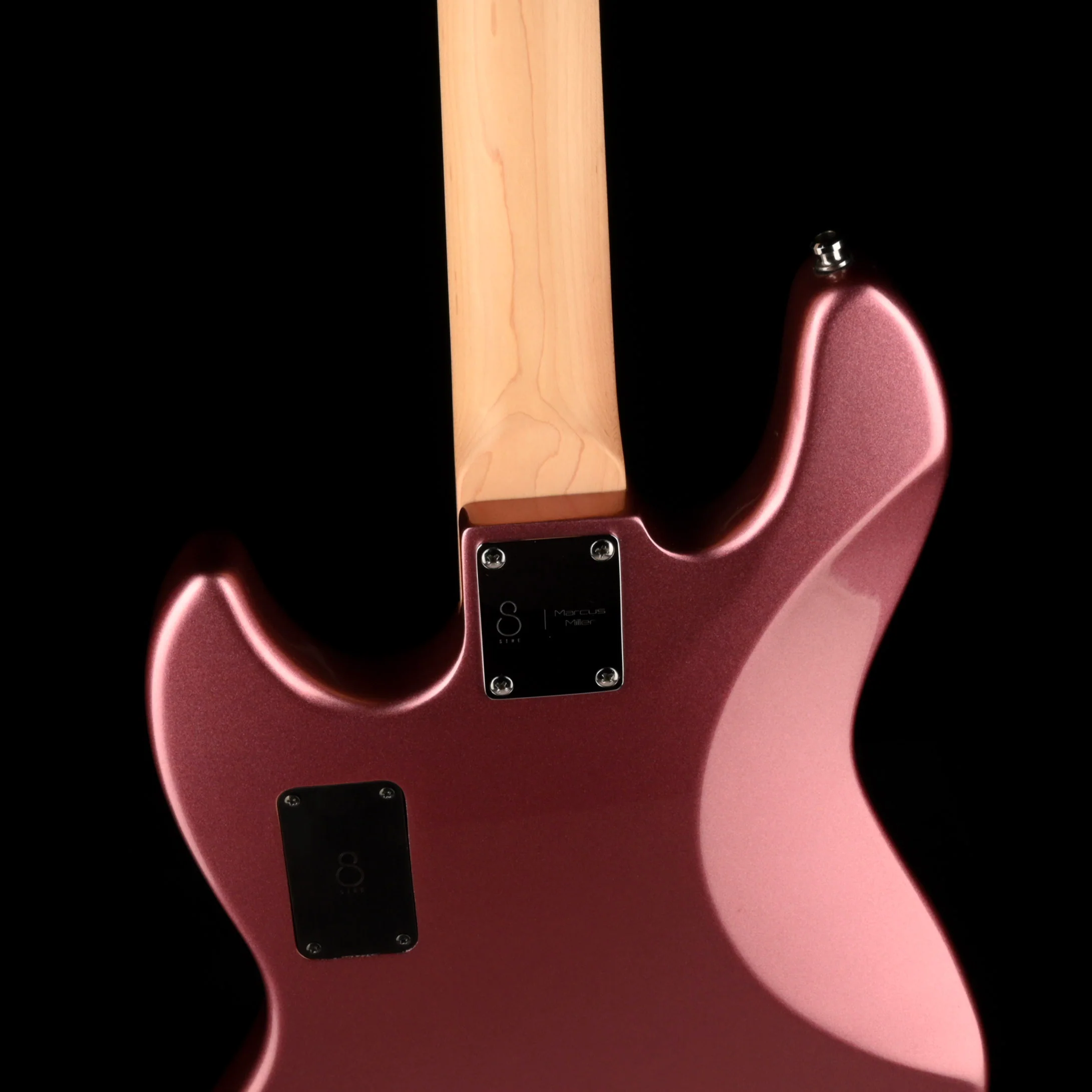 Pre Owned Sire M7 Marcus Miller Bass Metallic Burgundy With Case - Image 11