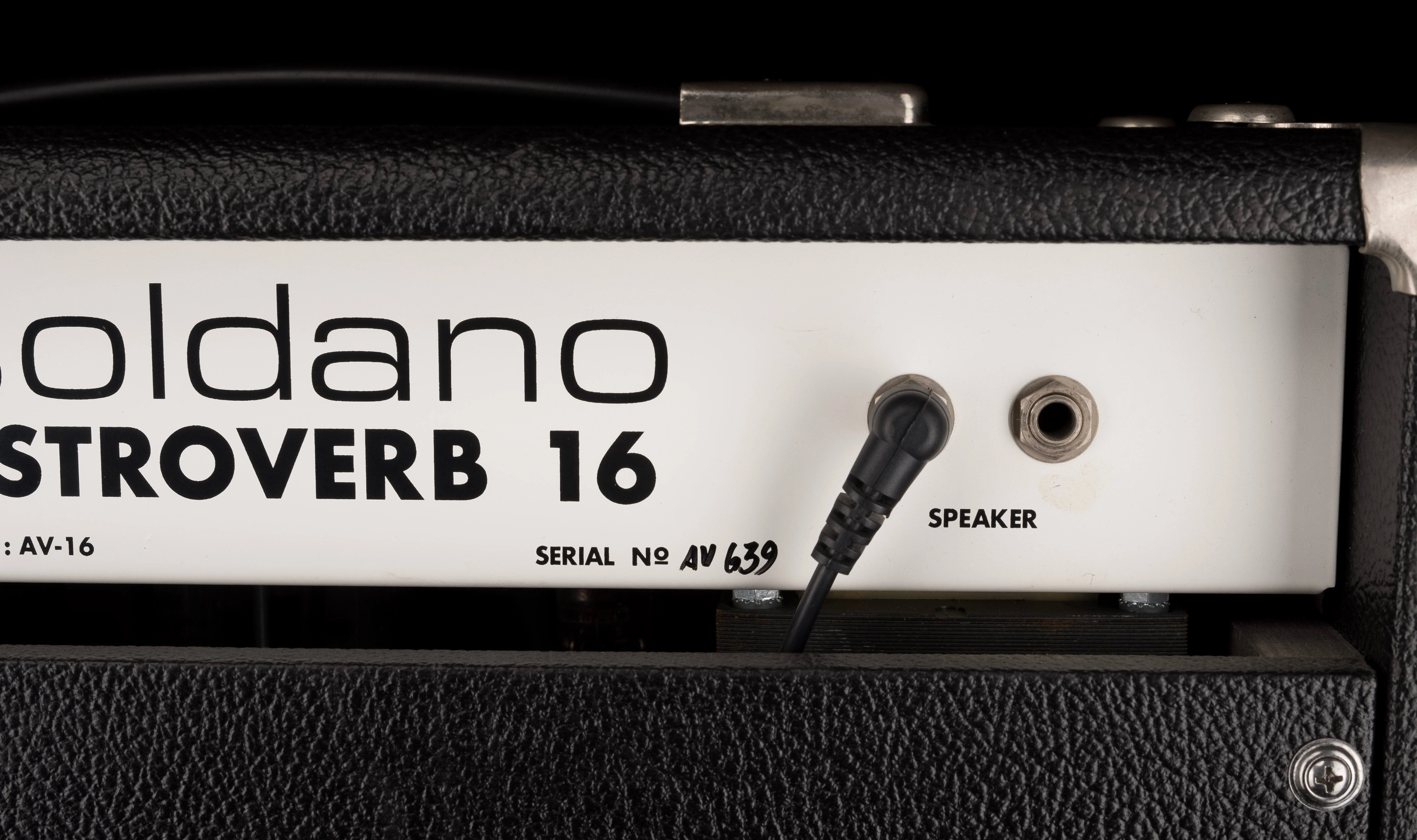 Pre Owned Soldano Astroverb 16 1x12" Black Guitar Amp Combo - Image 11