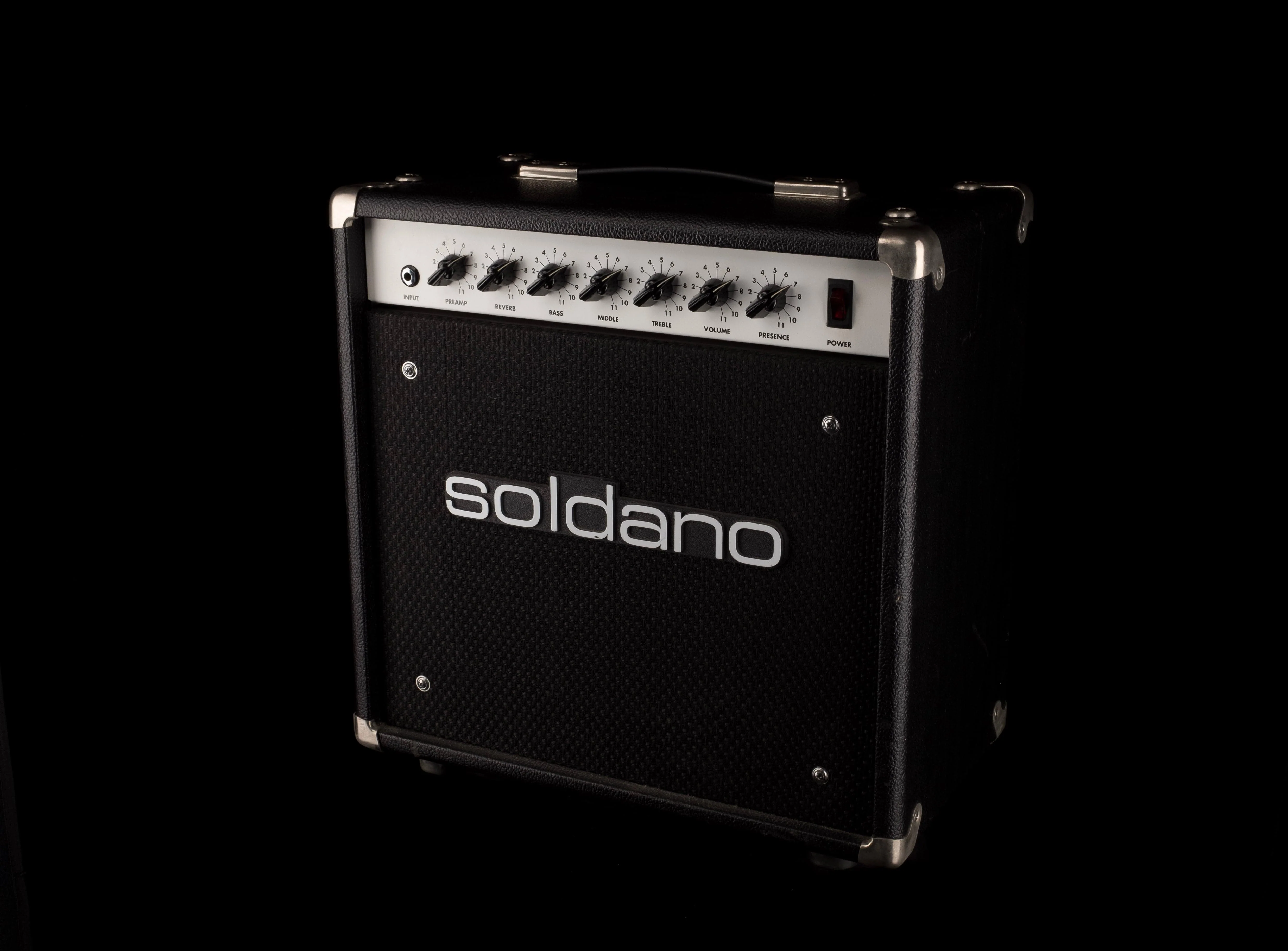 Pre Owned Soldano Astroverb 16 1x12" Black Guitar Amp Combo - Image 2