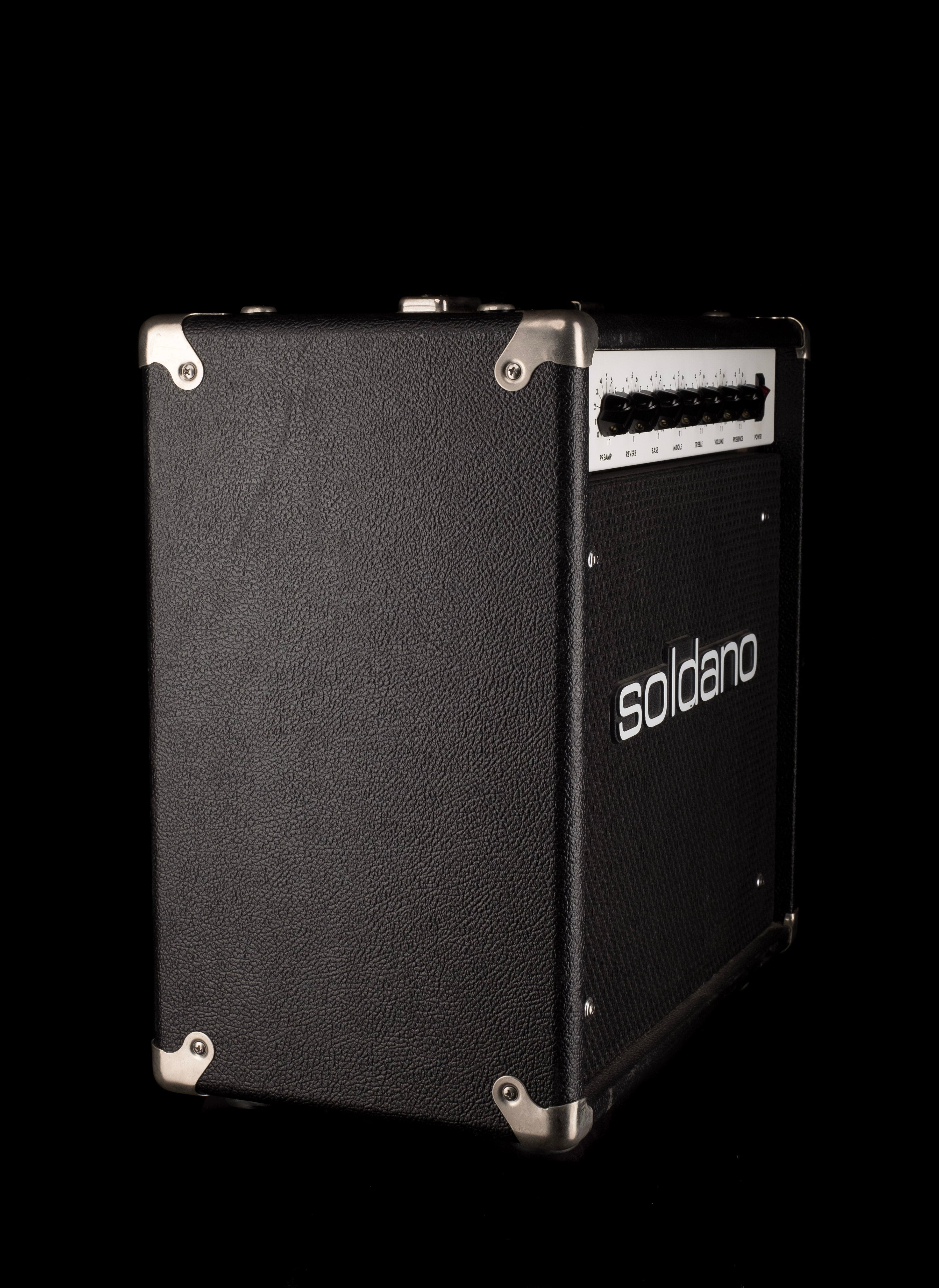 Pre Owned Soldano Astroverb 16 1x12" Black Guitar Amp Combo - Image 7
