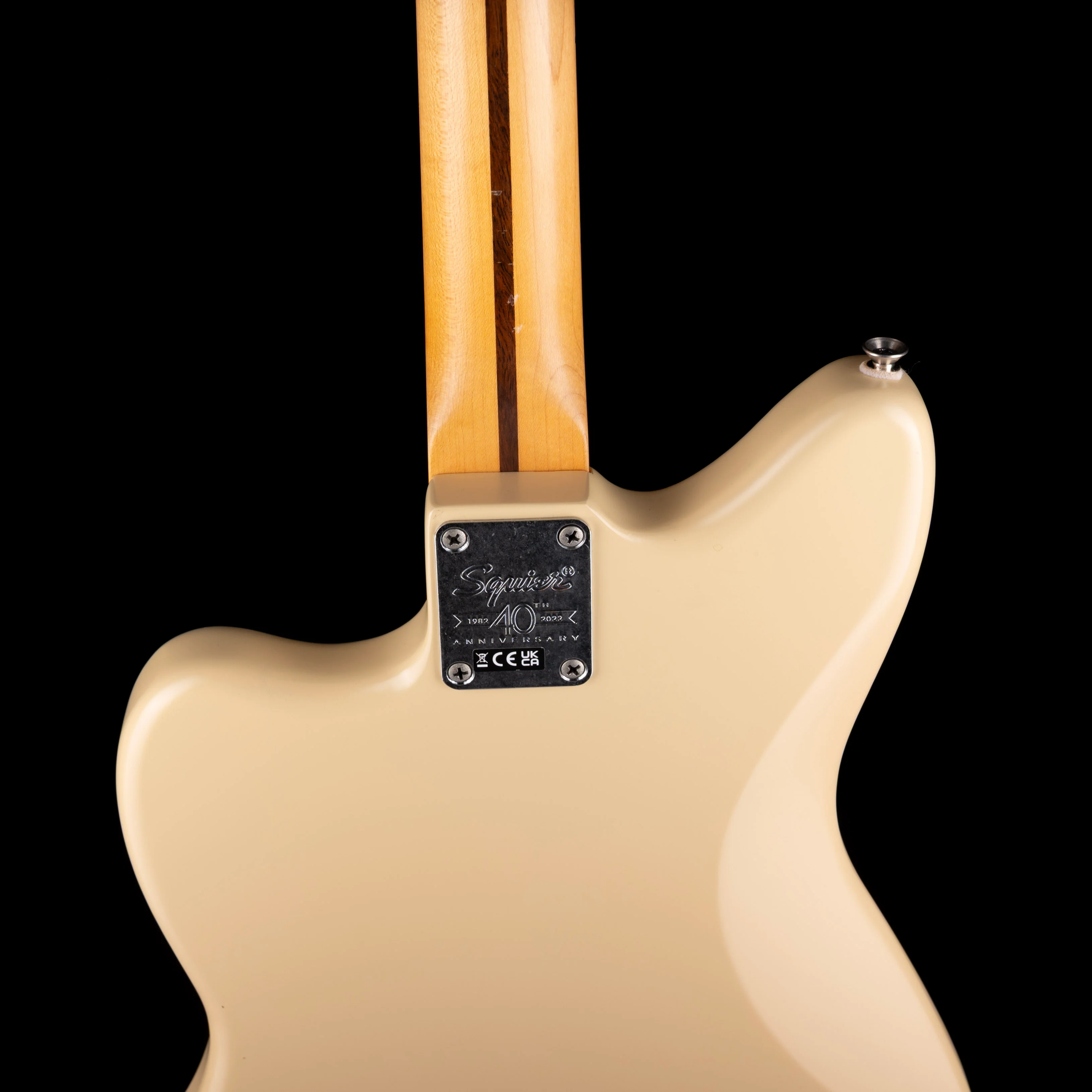 Pre Owned Squier 40th Anniversary Jazzmaster Vintage Edition Satin Desert Sand - Image 10