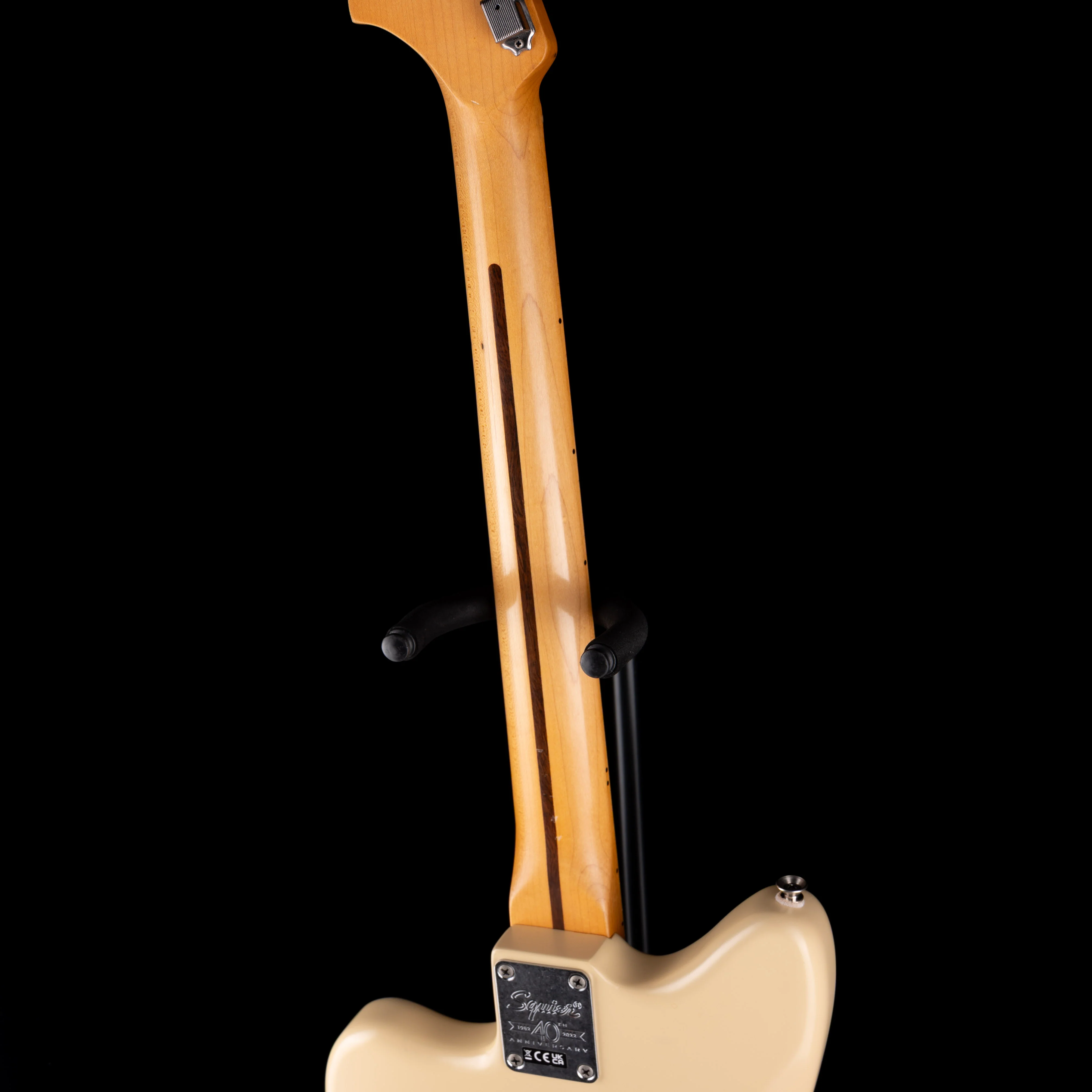 Pre Owned Squier 40th Anniversary Jazzmaster Vintage Edition Satin Desert Sand - Image 11