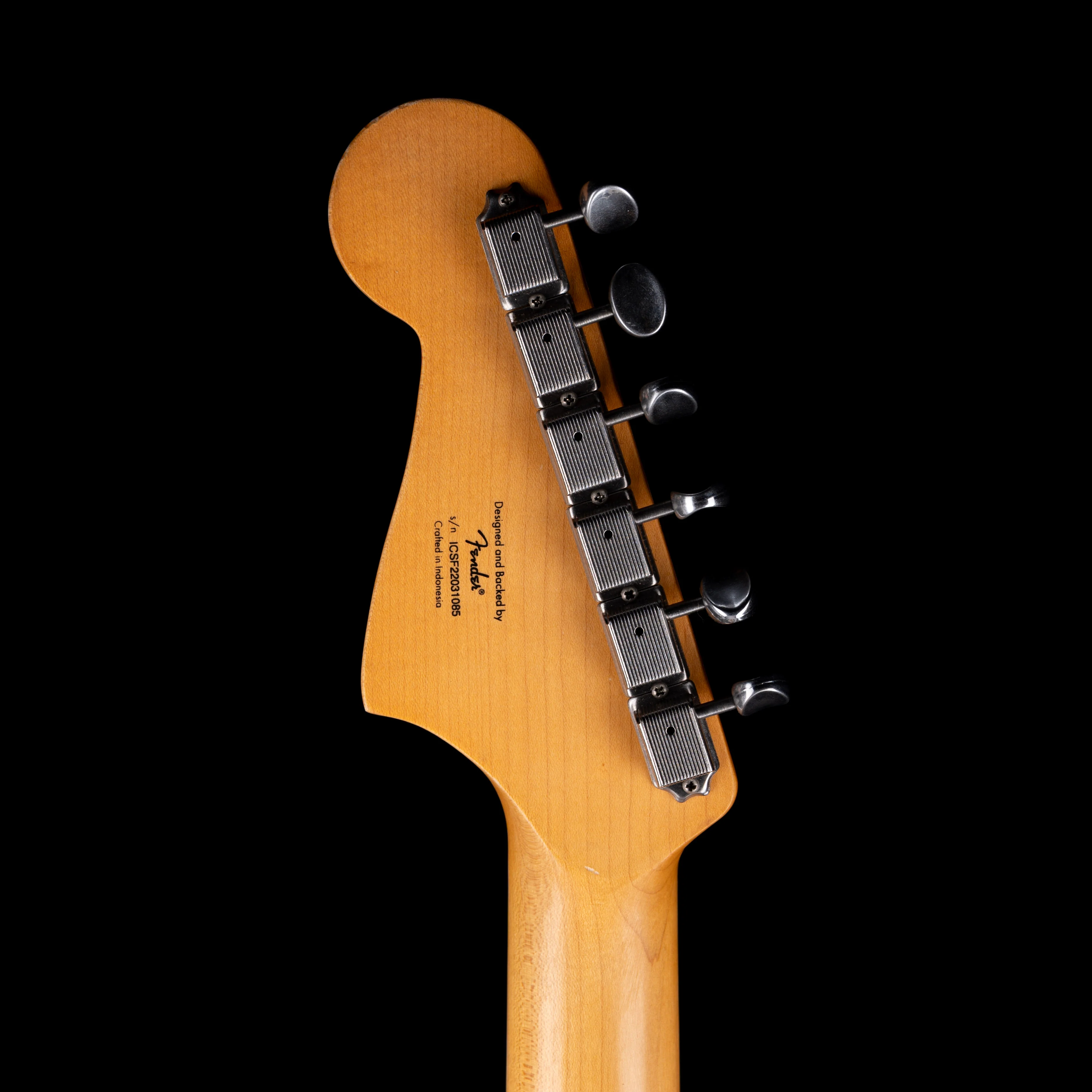 Pre Owned Squier 40th Anniversary Jazzmaster Vintage Edition Satin Desert Sand - Image 13
