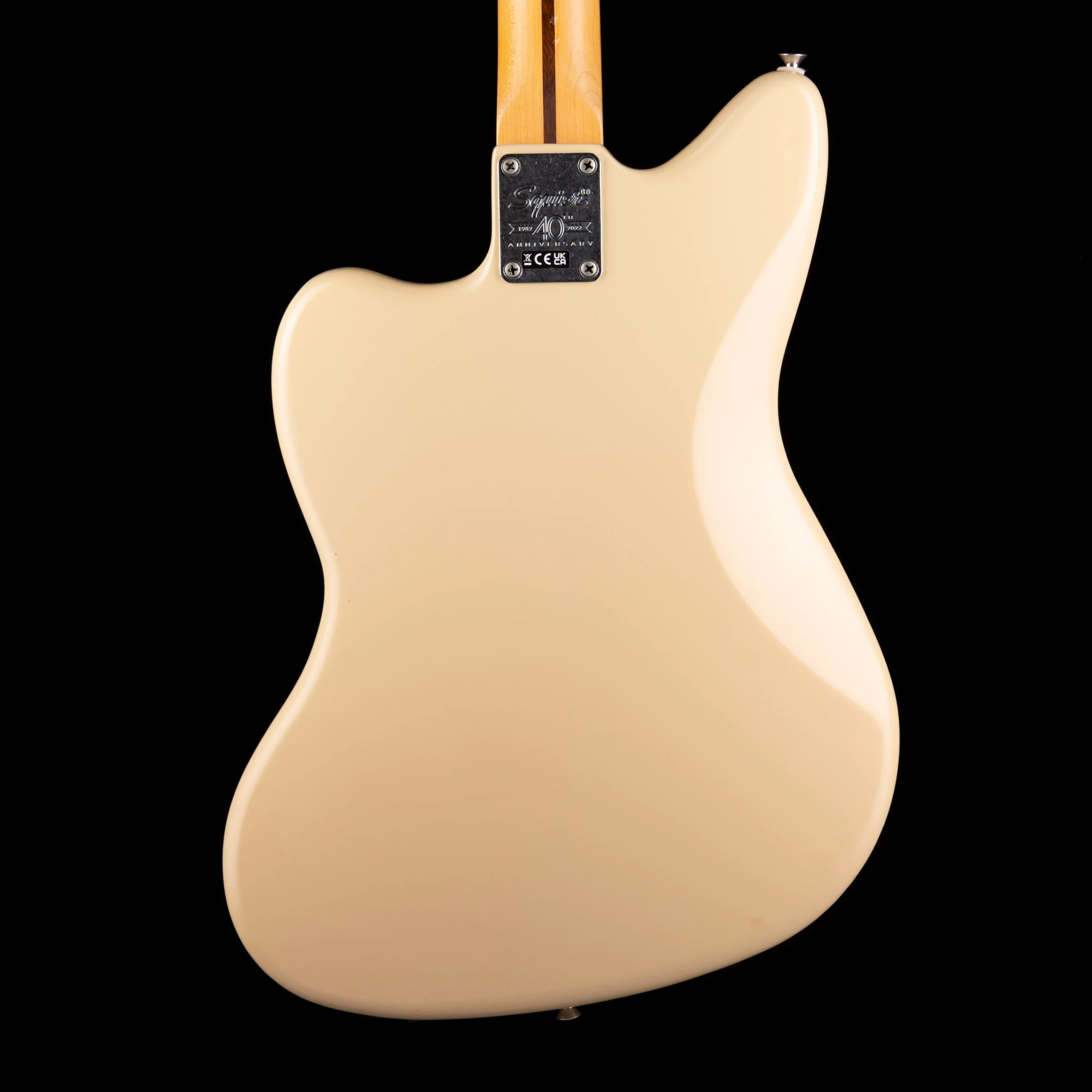 Pre Owned Squier 40th Anniversary Jazzmaster Vintage Edition Satin Desert Sand - Image 8